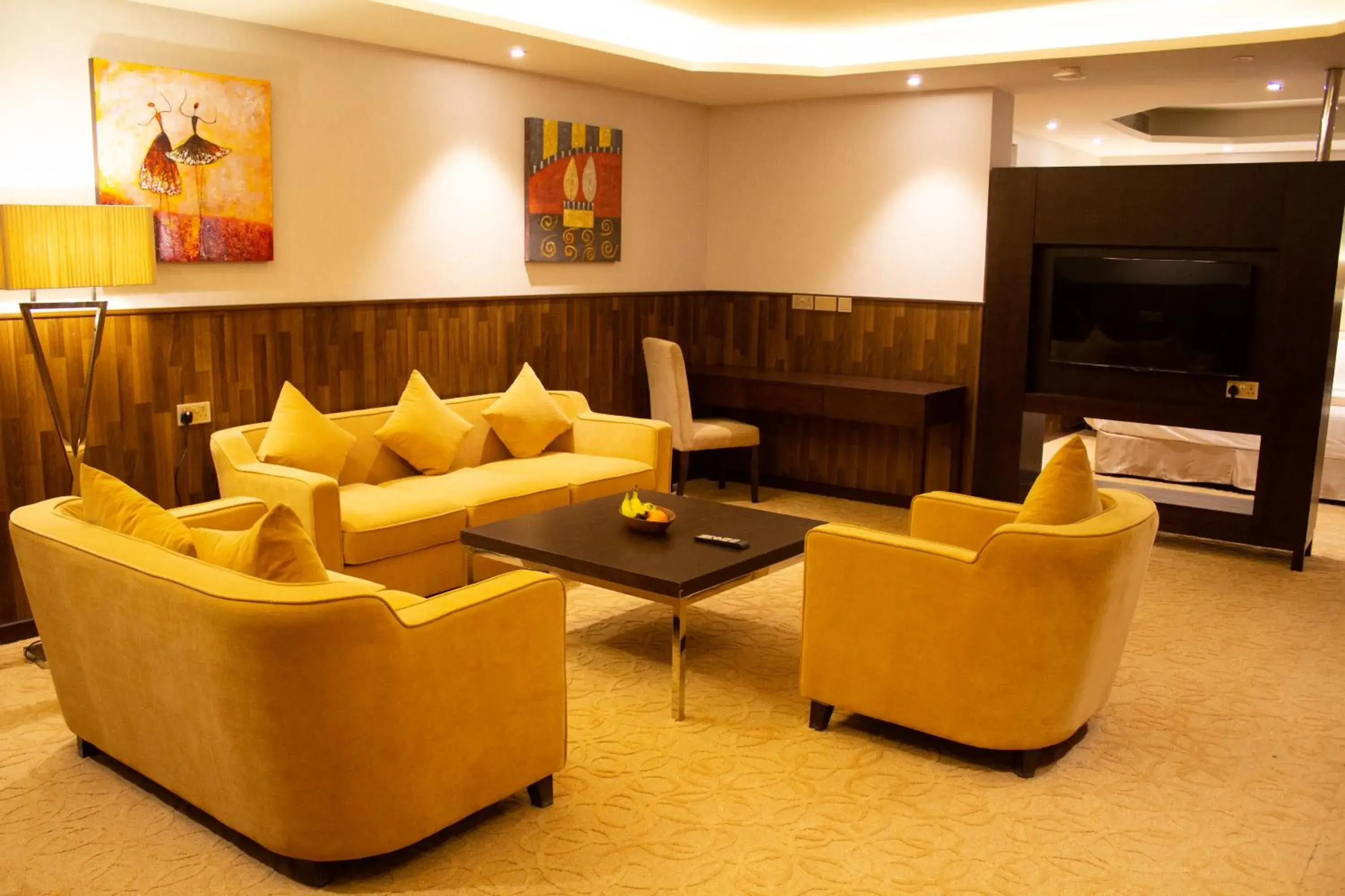 TV and multimedia, Seating Area in The Secure Inn Hotel Muscat