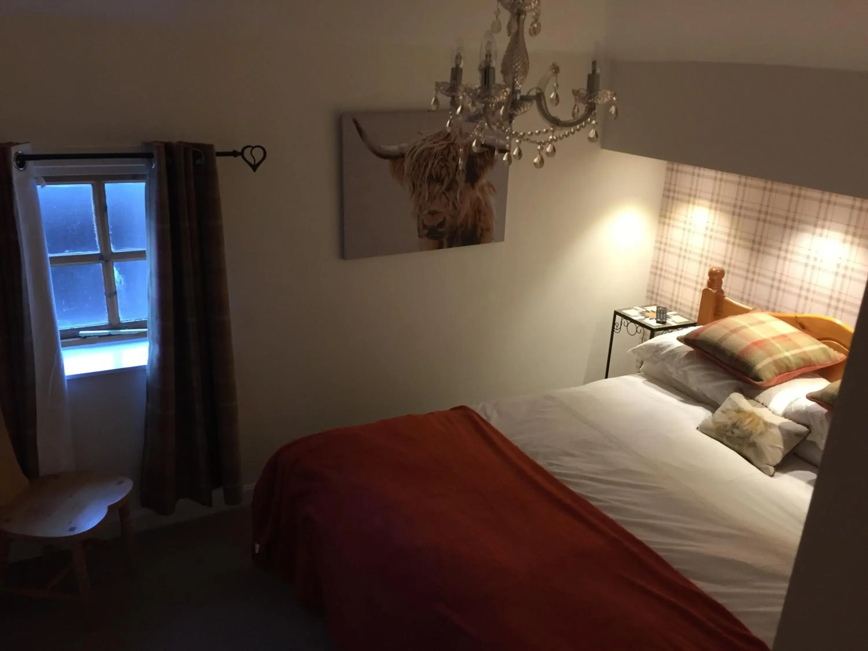 Photo of the whole room, Bed in Lodge at Lochside