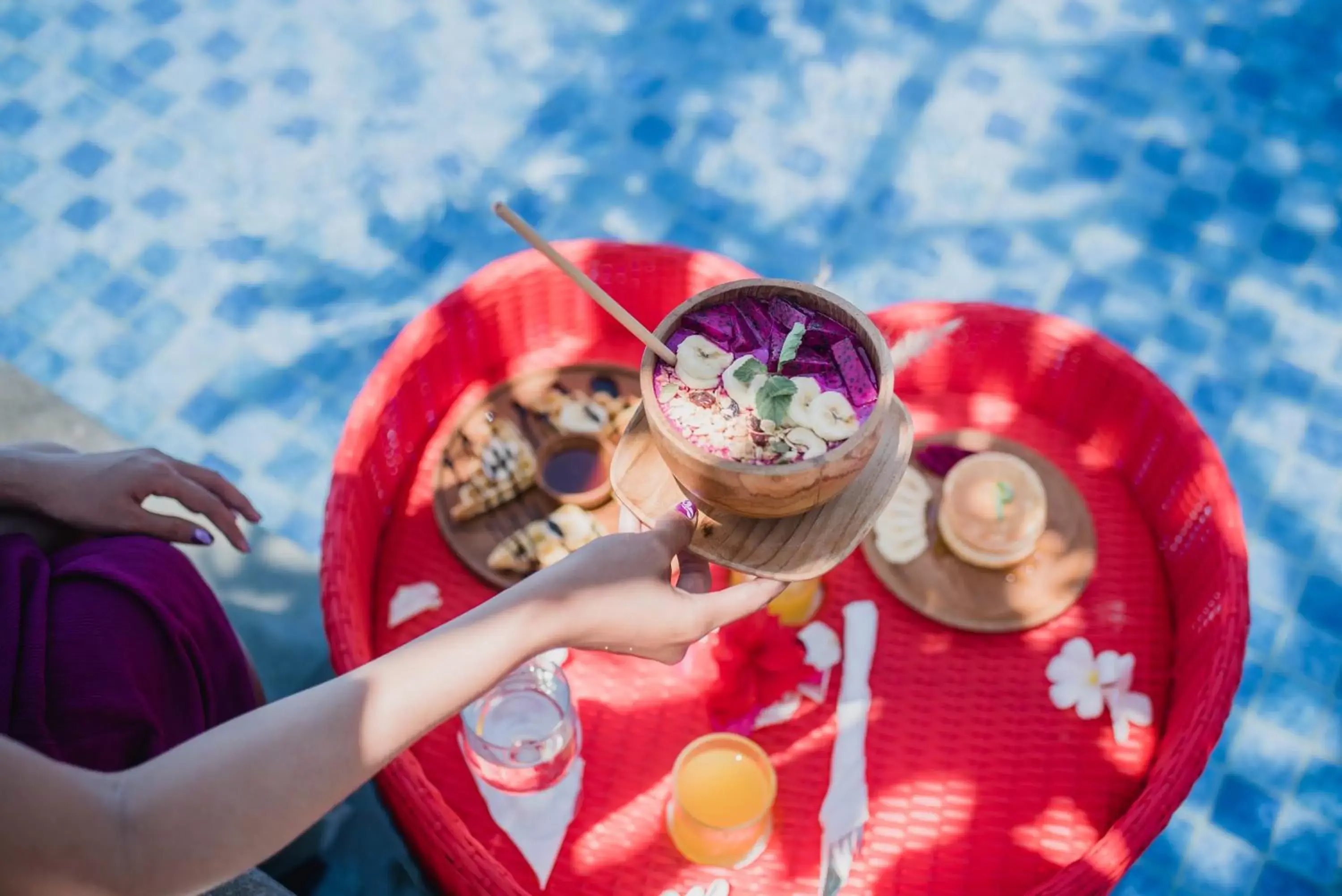 Swimming pool in The Angkal Resort Swimming pool in The Angkal Resort