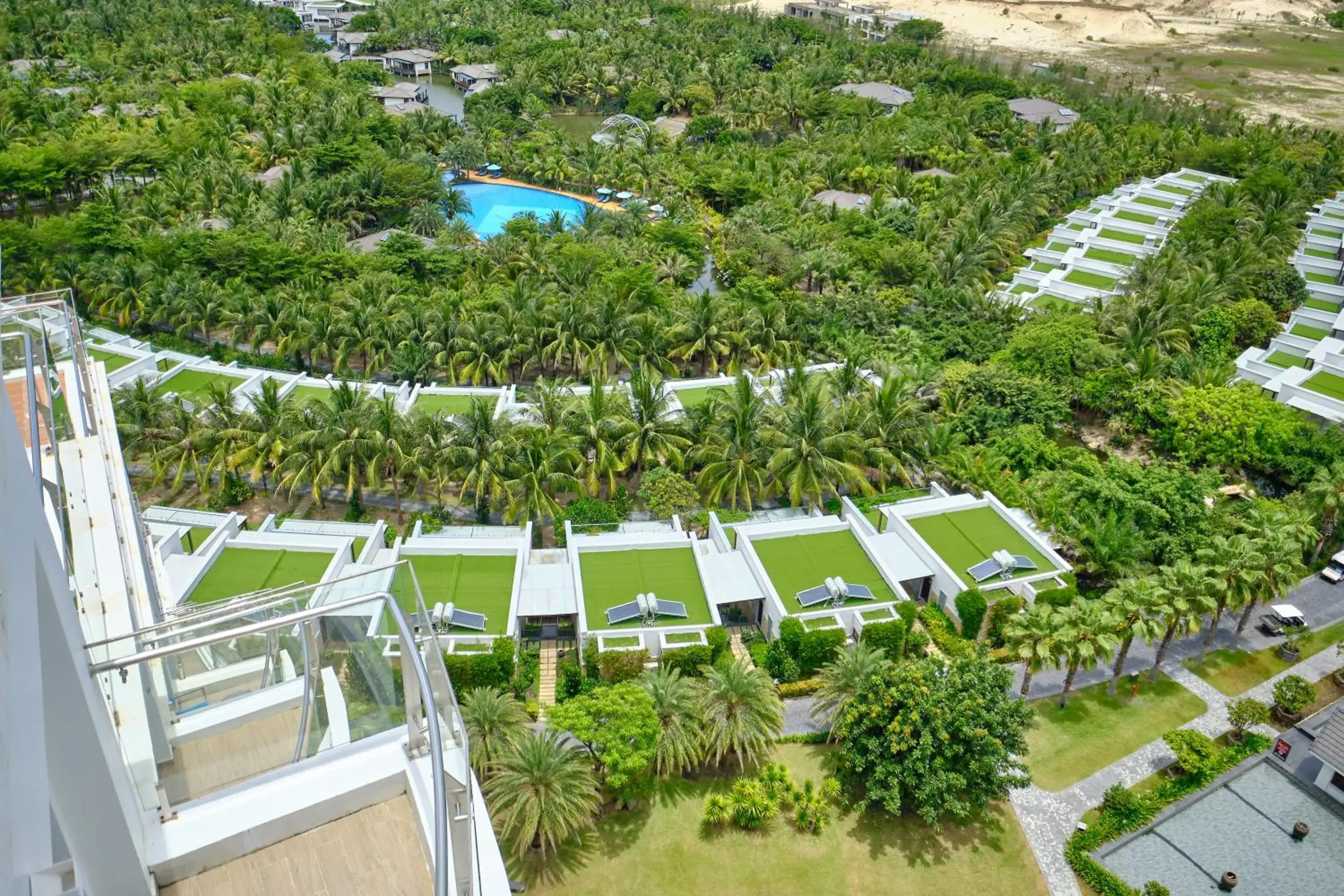 View (from property/room), Bird's-eye View in Duyen Ha Resort Cam Ranh