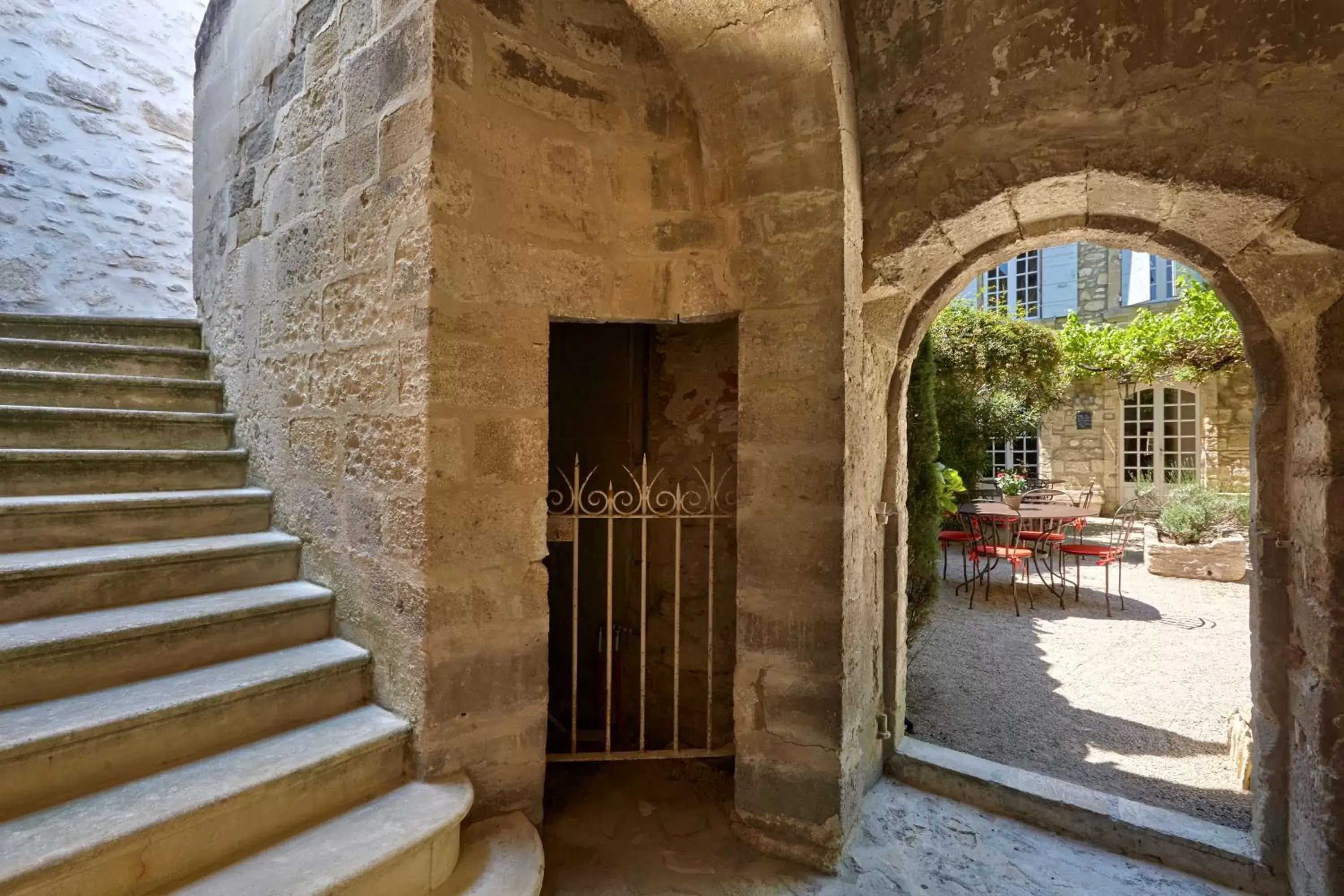 Patio in Hotel De L'Atelier