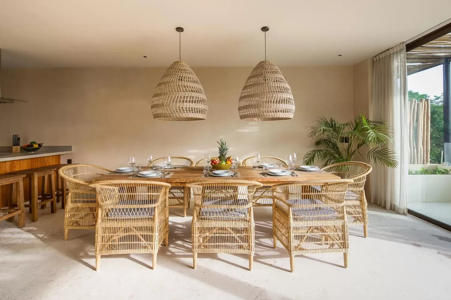 Dining area, Restaurant/Places to Eat in Copal Tulum Hotel