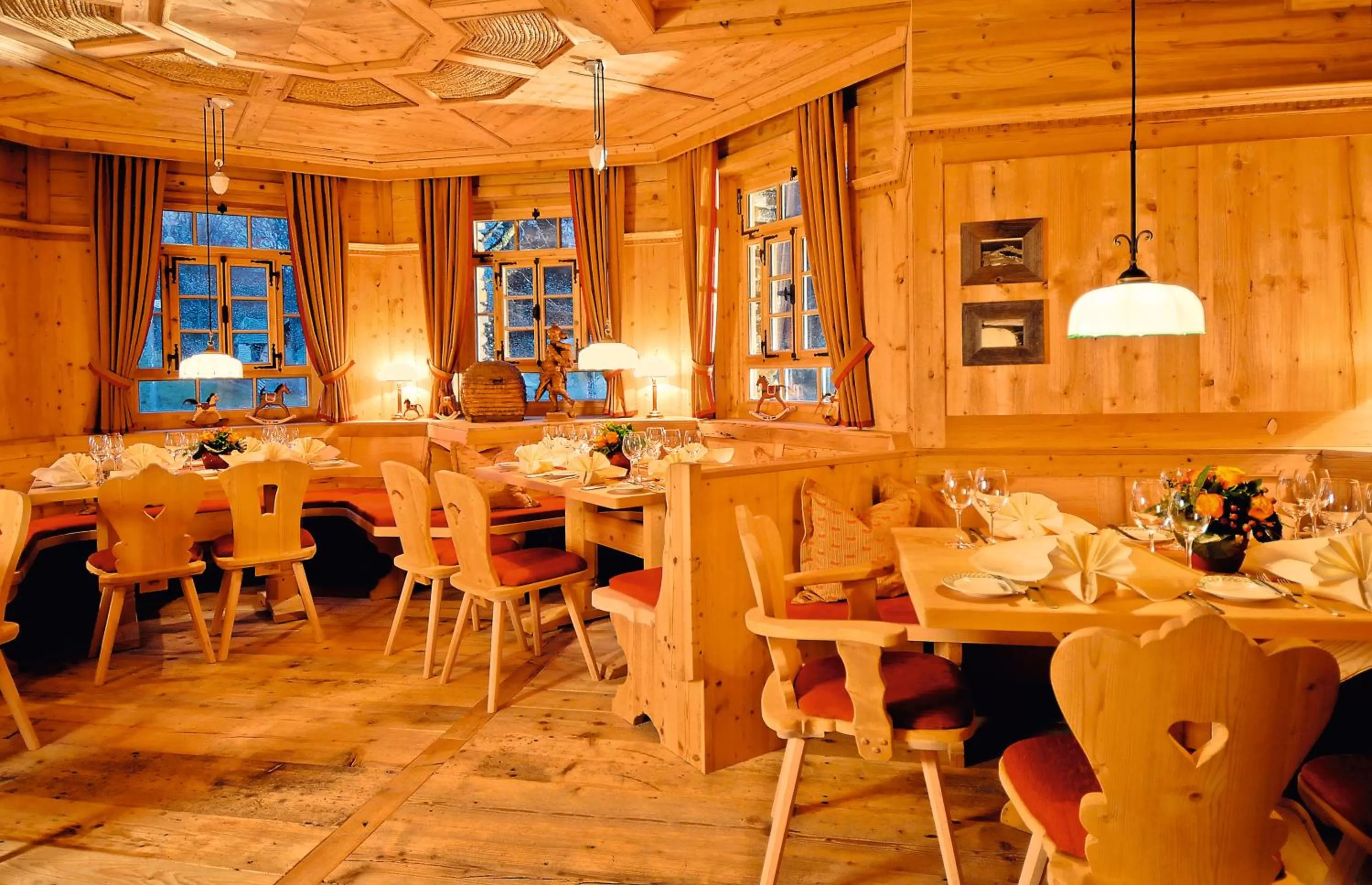 Restaurant/places to eat in Hotel Grüner Wald