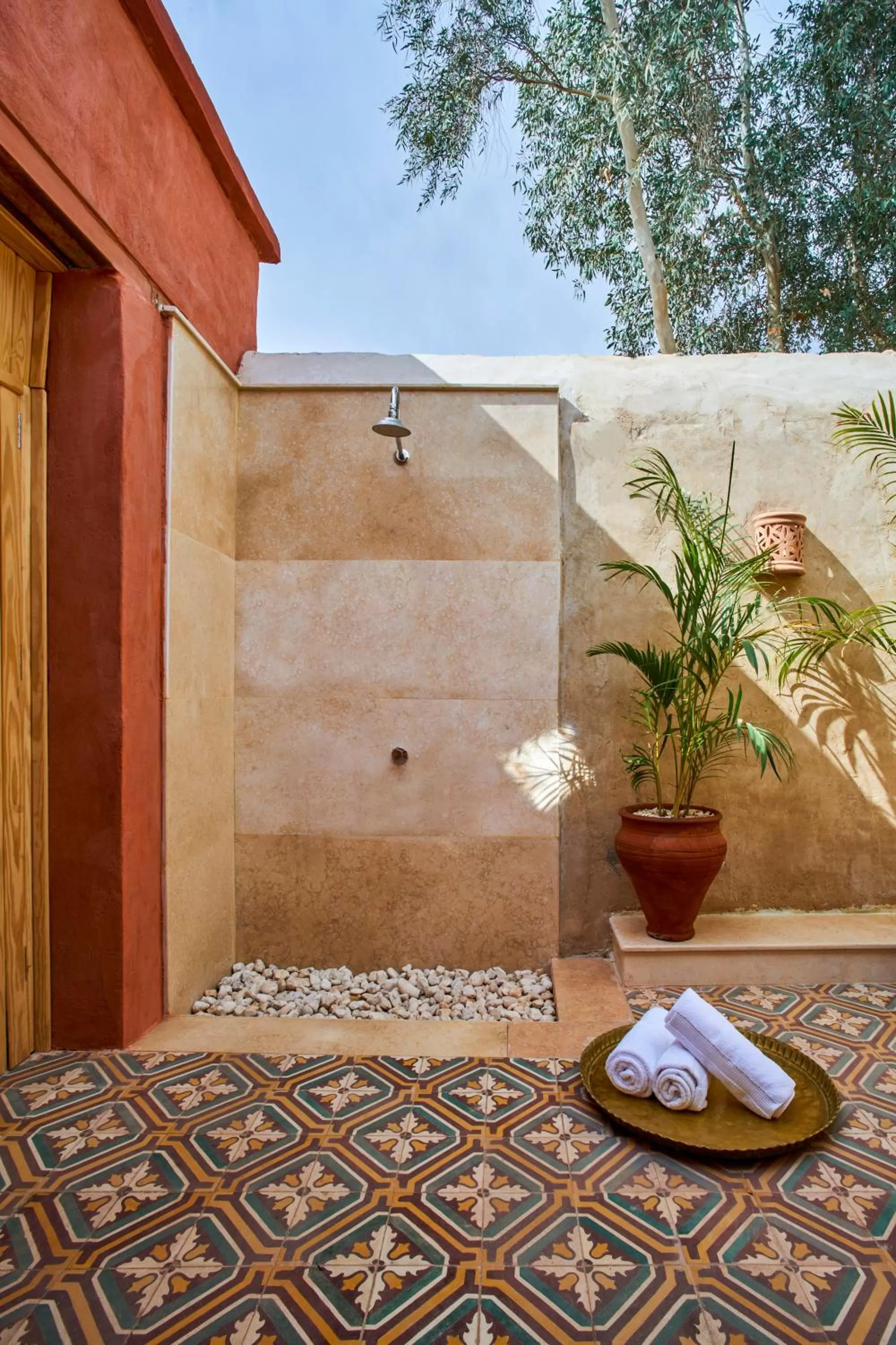 Spa and wellness centre/facilities in Al Moudira Hotel