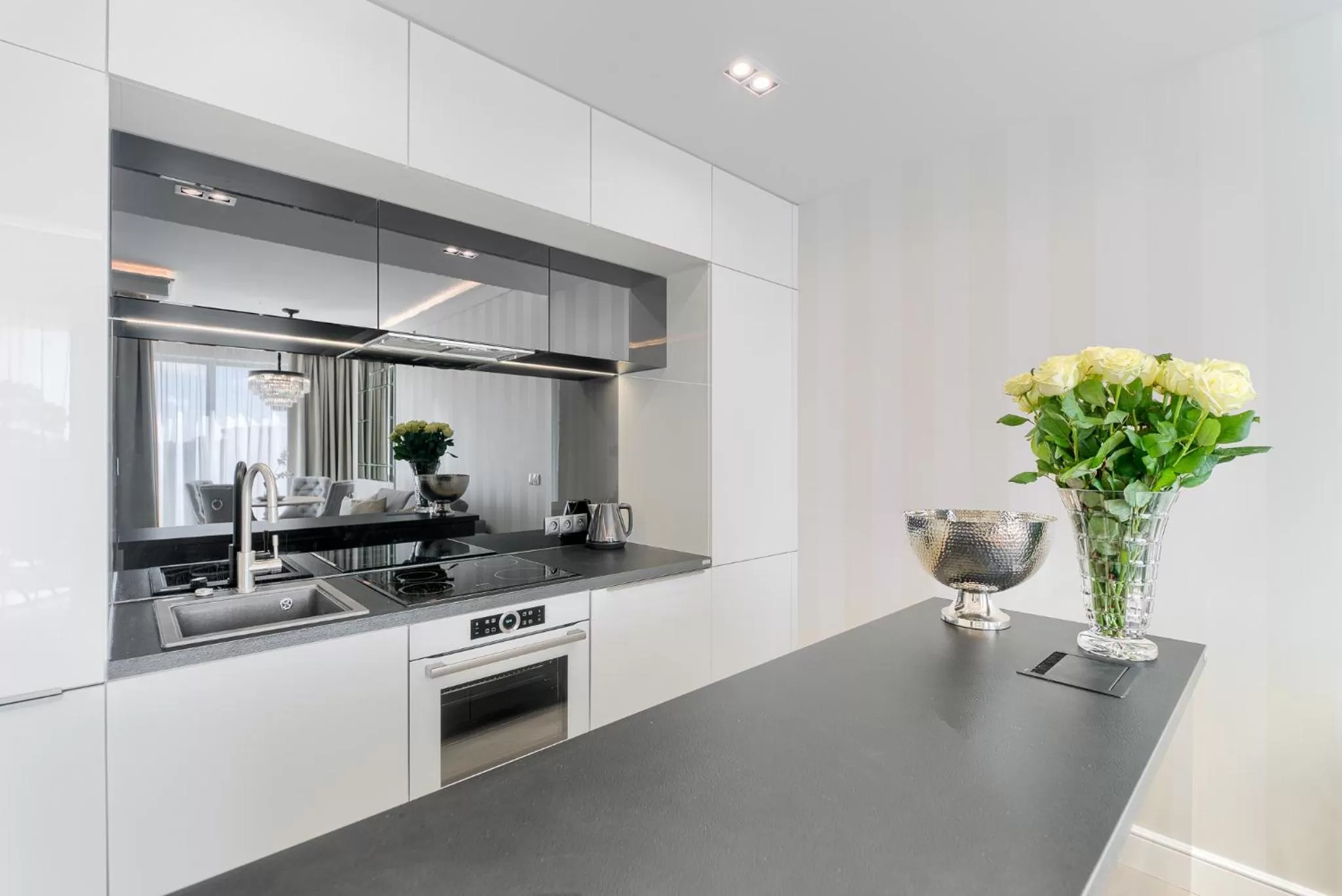 kitchen in Dune Resort Mielno - C
