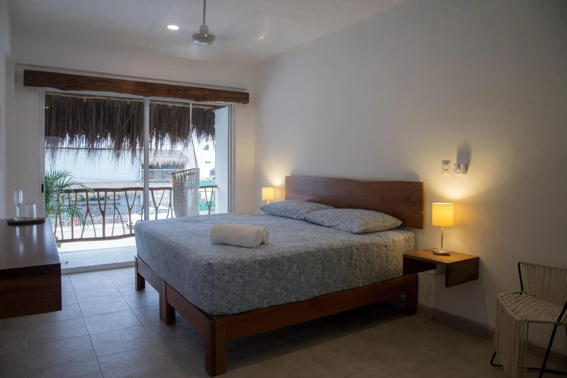 Photo of the whole room, Bed in Caliza Tulum Hotel