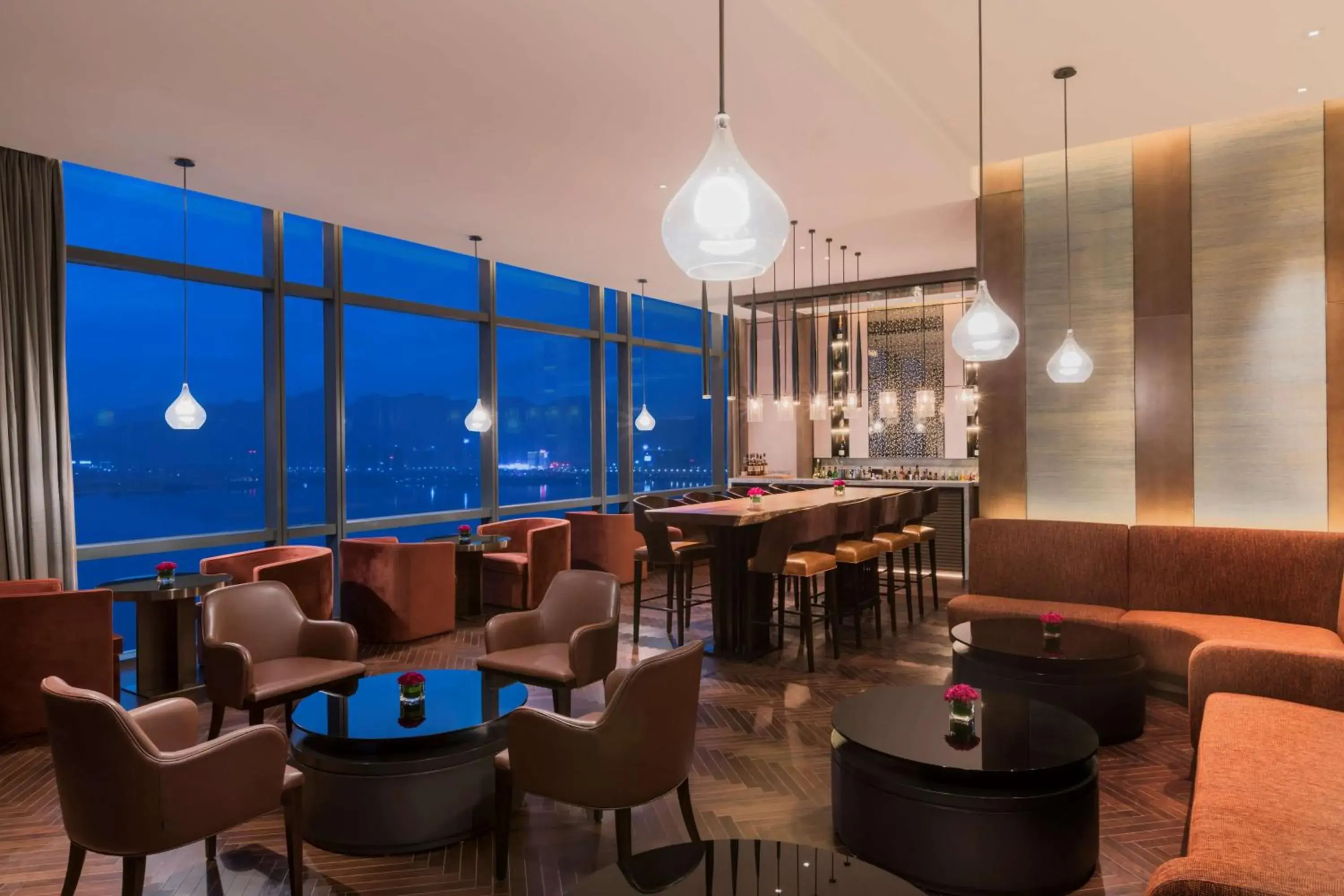 Lounge or bar, Lounge/Bar in Hyatt Regency Fuzhou Cangshan