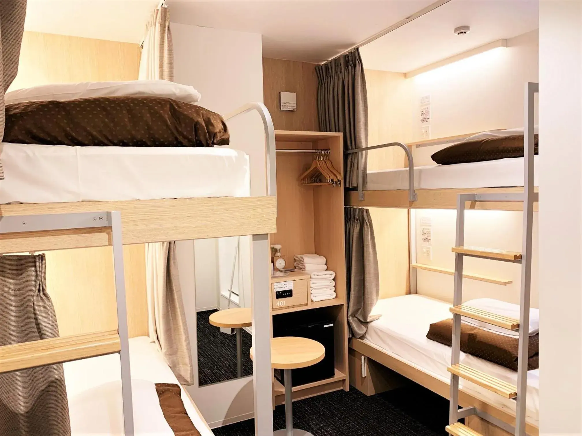 Bed, Bunk Bed in WeBase Hiroshima