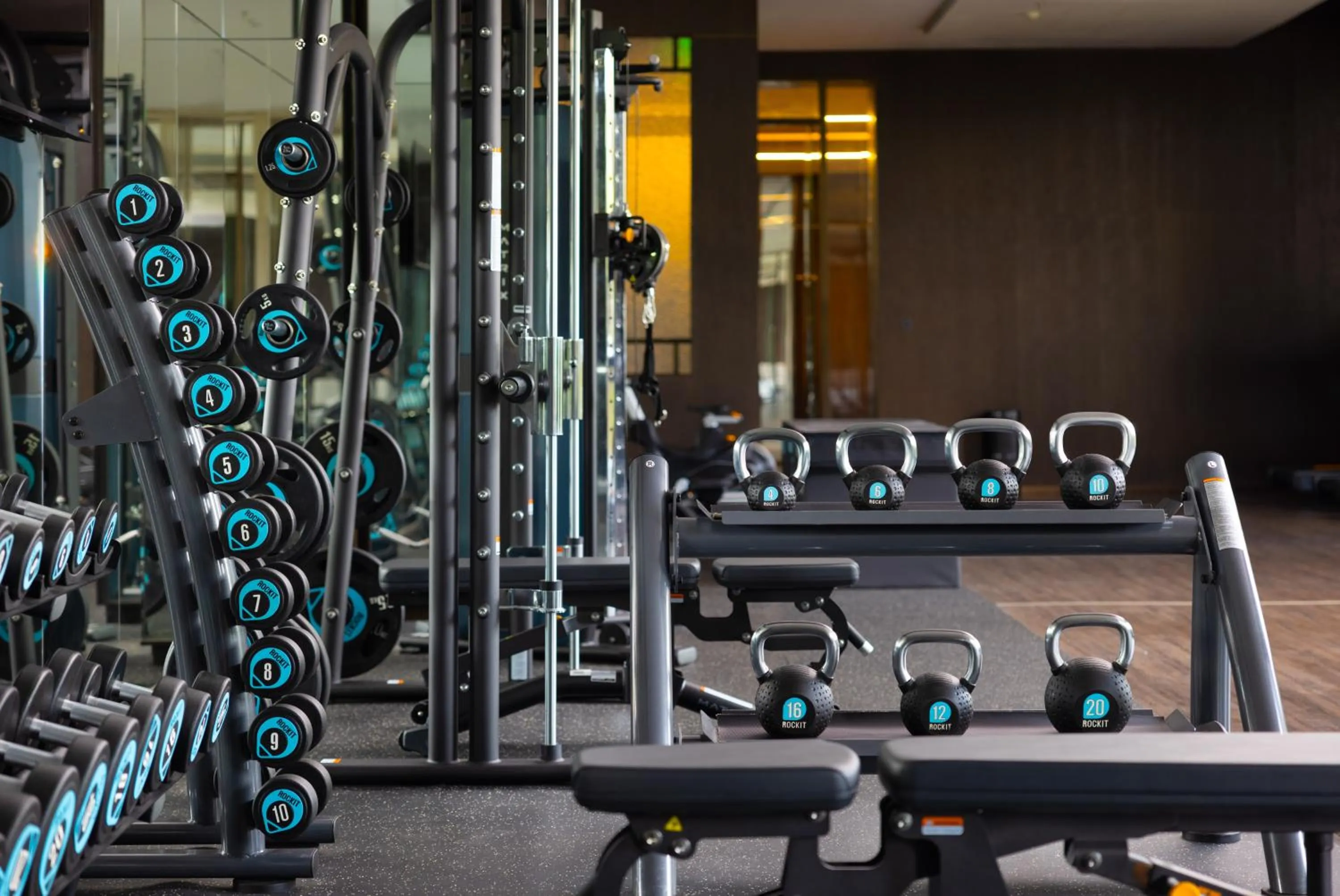 Fitness centre/facilities in Guangzhou Marriott Hotel Baiyun