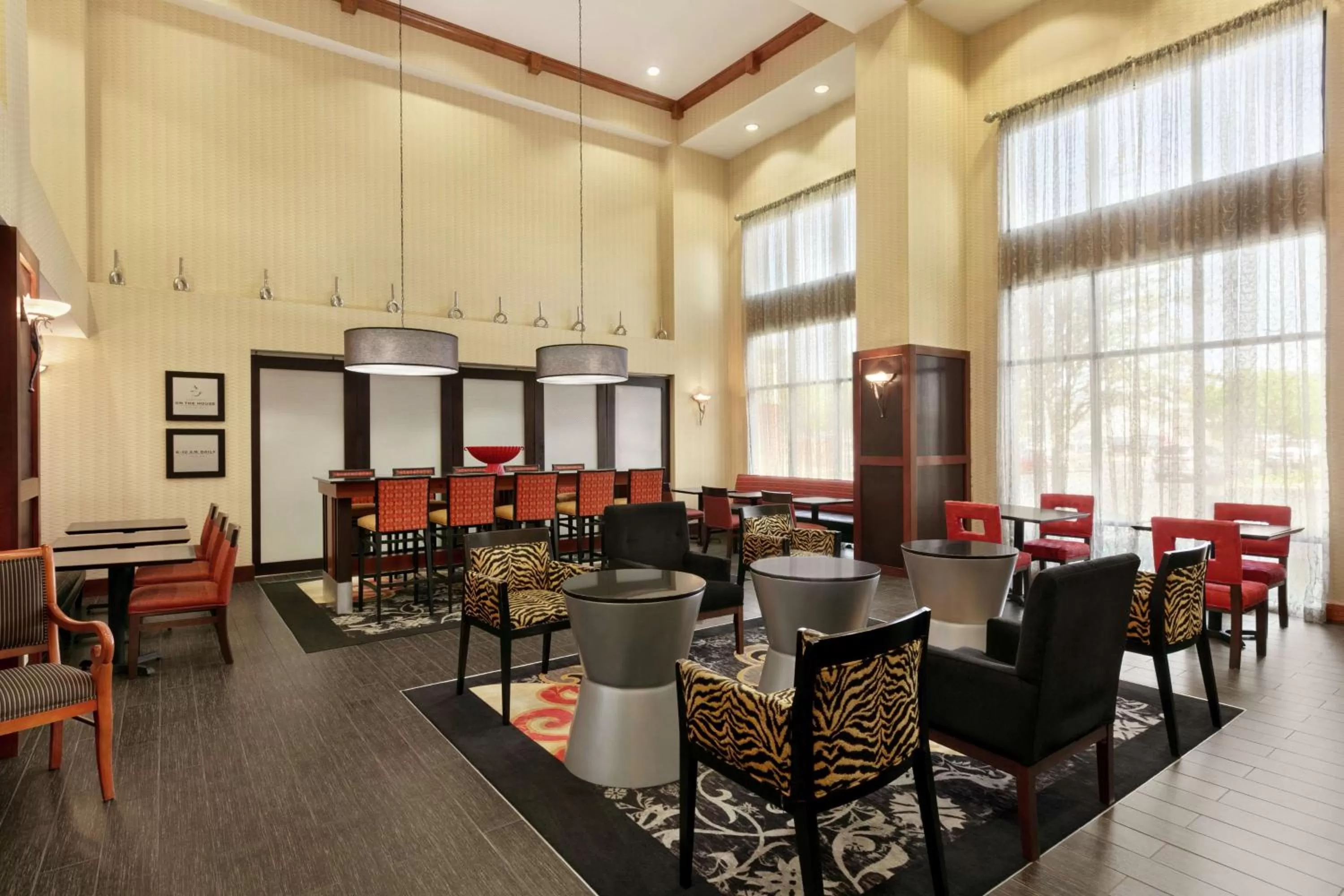 Lobby or reception in Hampton Inn & Suites Lawton