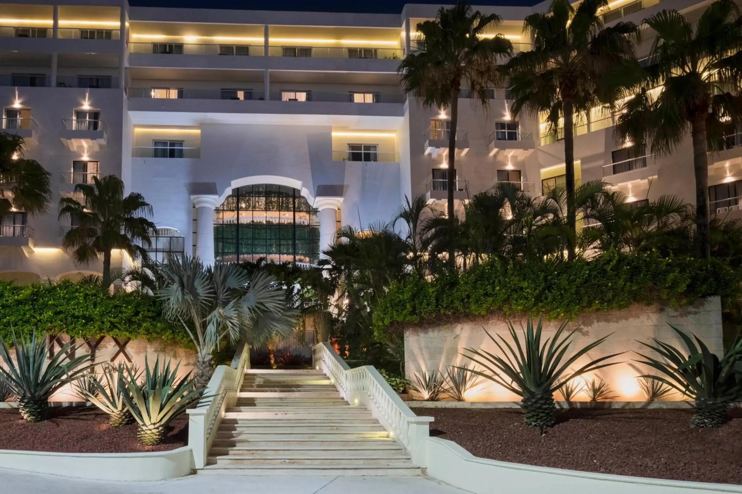 Facade/entrance, Property Building in Hotel NYX Cancun