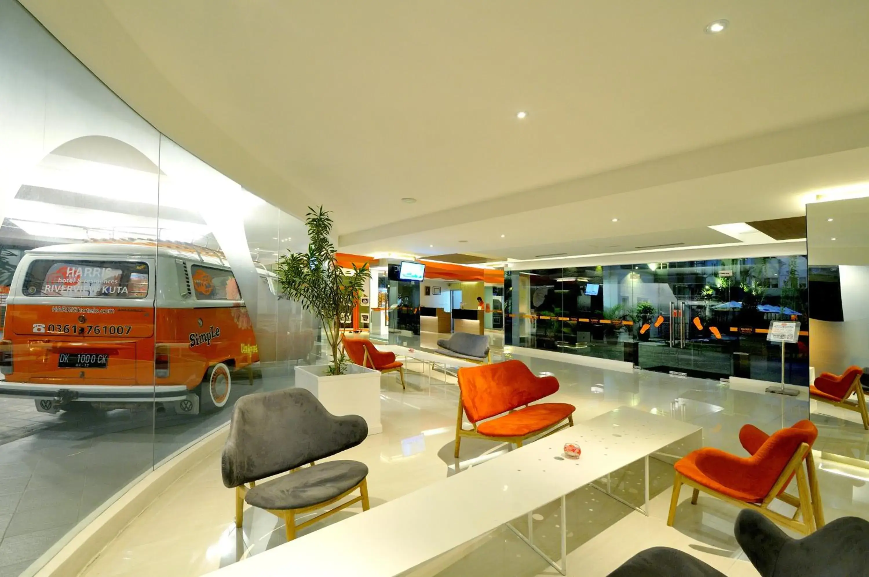 Lobby or reception, Lounge/Bar in HOTEL and RESIDENCES Riverview Kuta - Bali (Associated HARRIS)