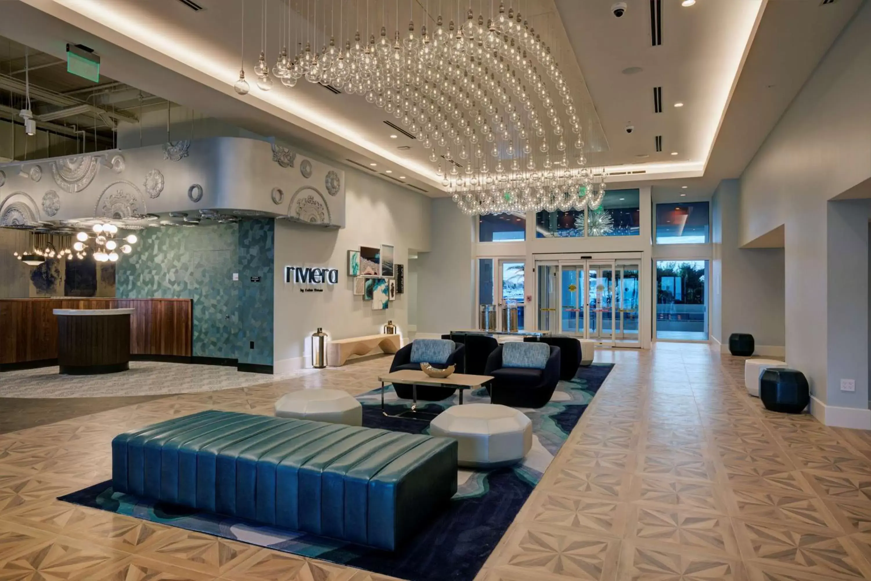 Dining area, Lobby/Reception in Hotel Maren Fort Lauderdale Beach, Curio Collection By Hilton