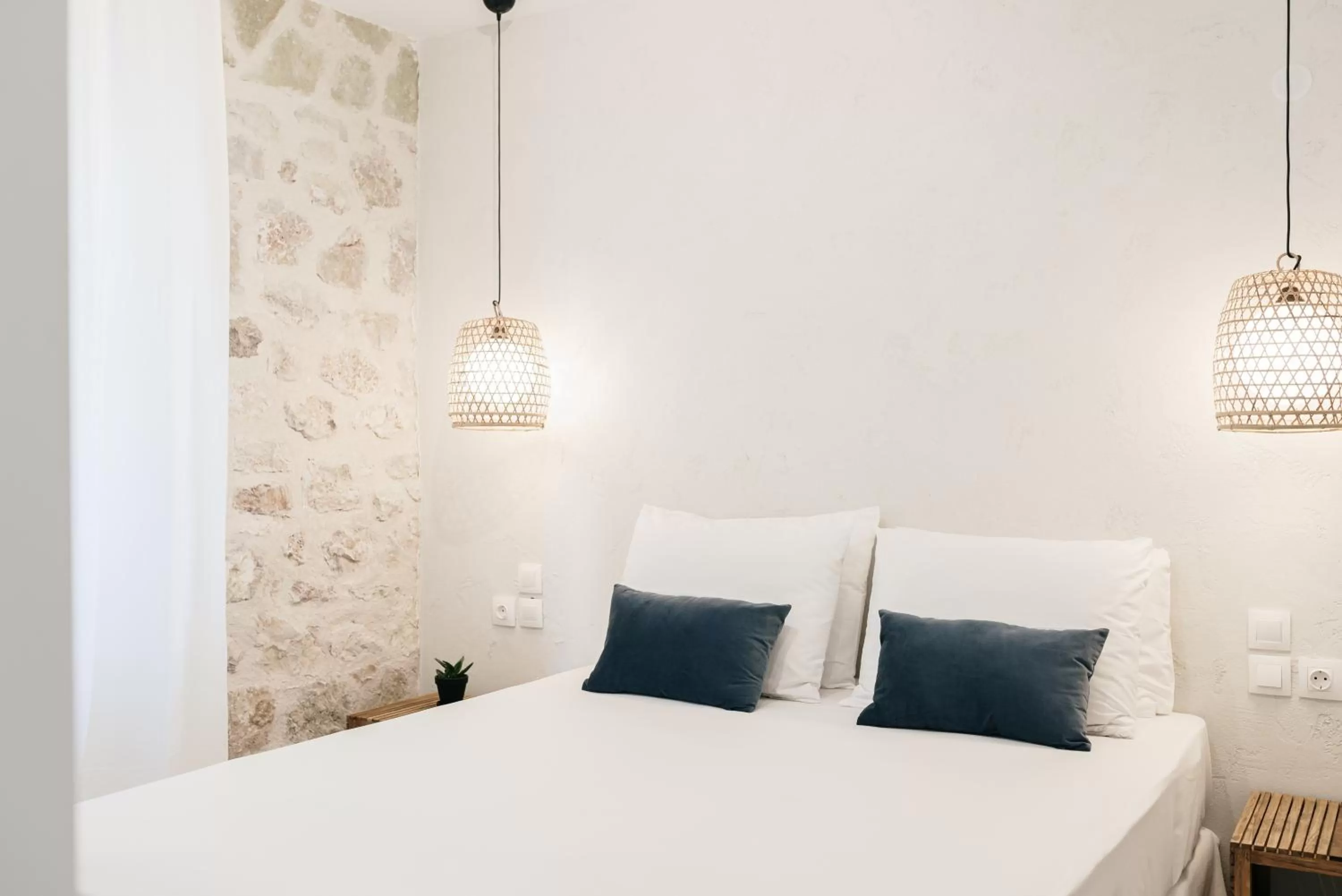 Bedroom, Bed in BOĒM Boutique Hotel Lefkada