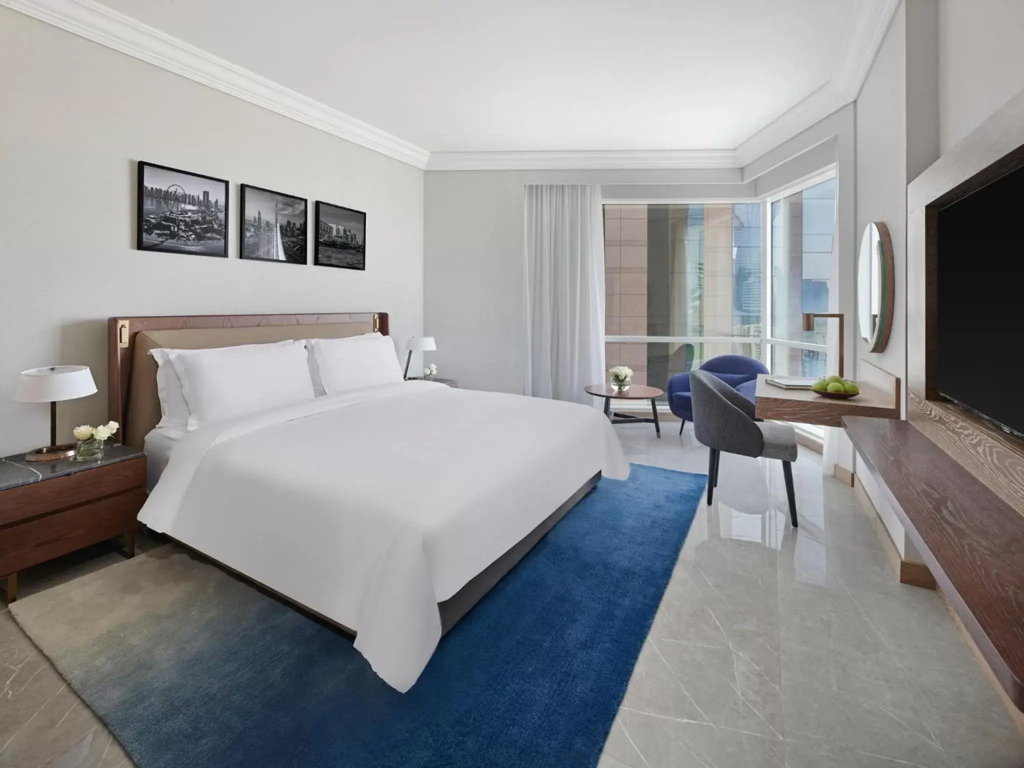 Bed in Fairmont Dubai