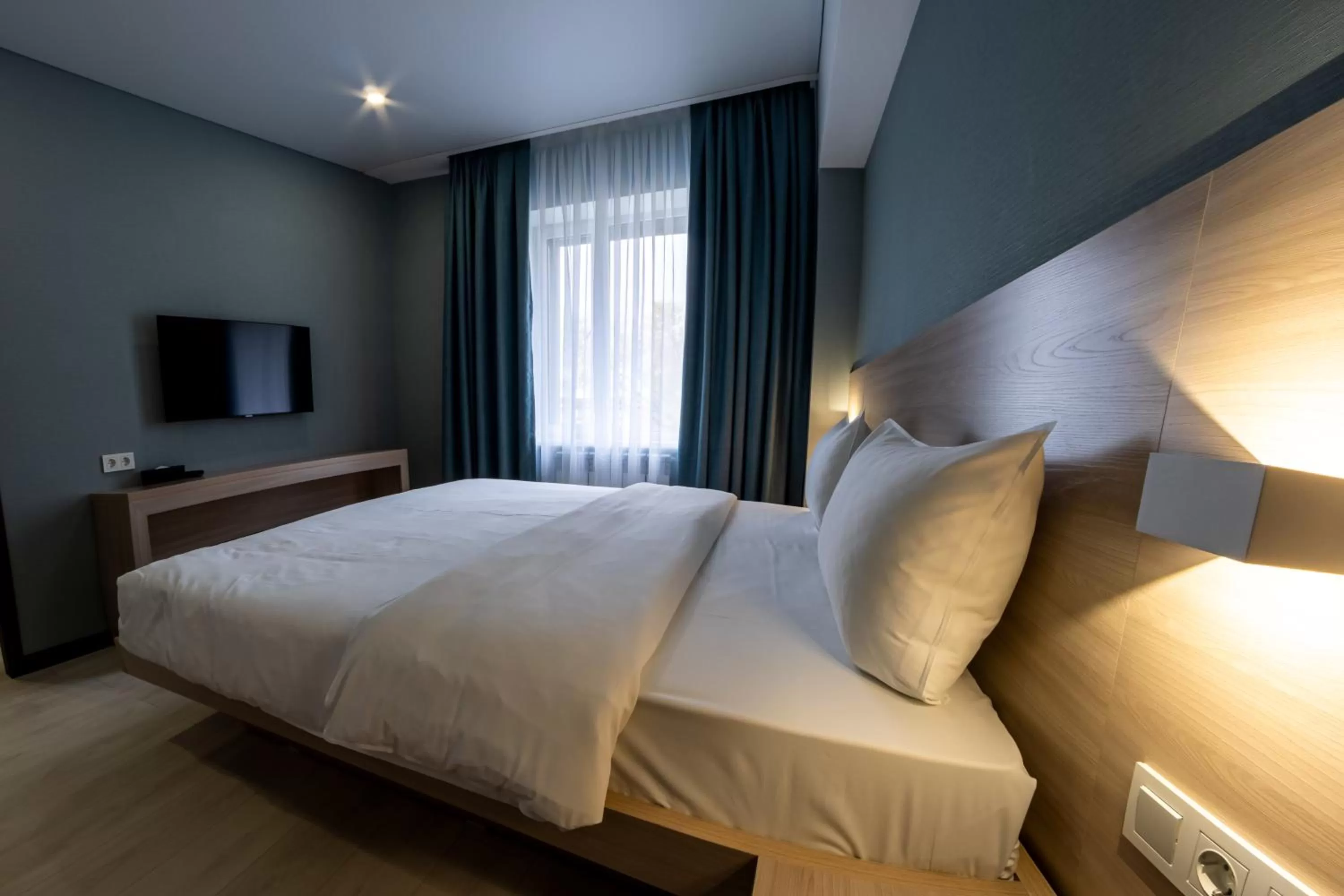 Bed in Resident Hotel Kazybek Bi