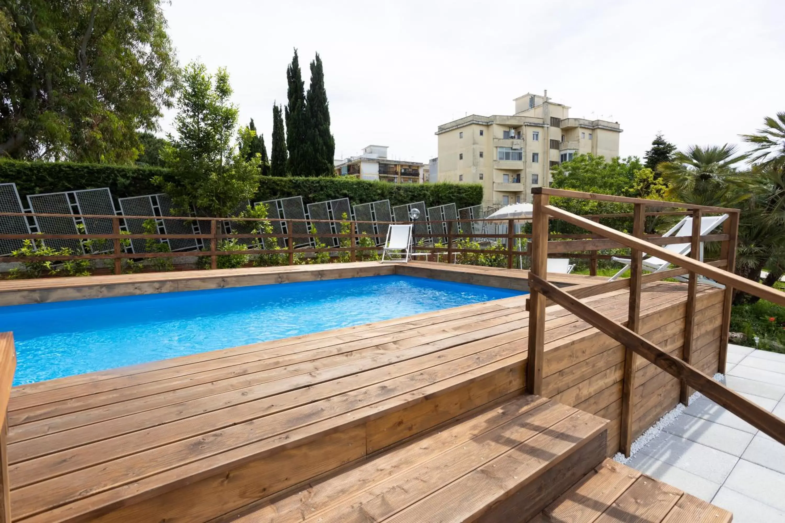 Swimming Pool in Residence O'Sole Mio Pompei