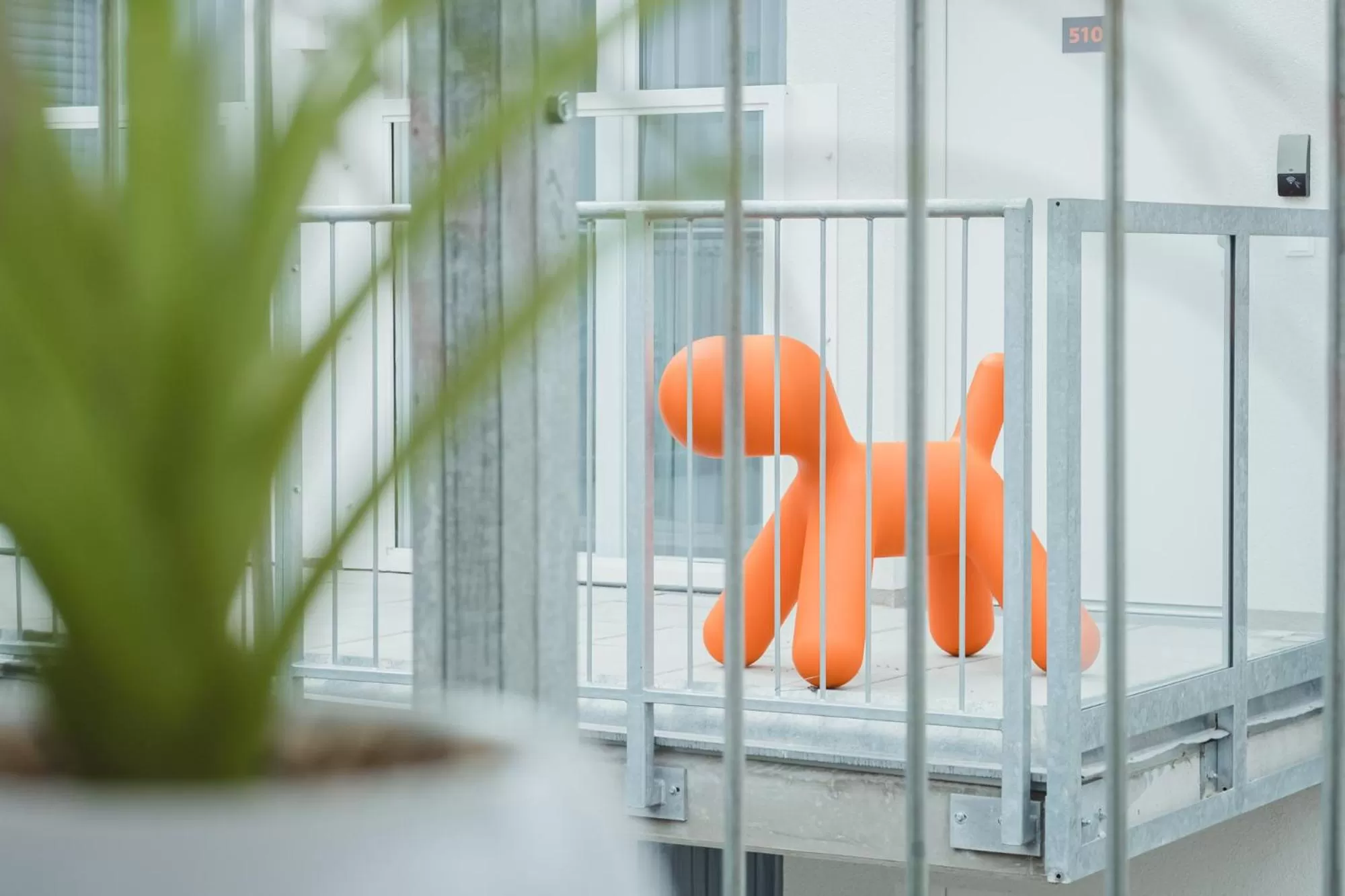 Balcony/Terrace in Oliver Apartments | contactless check-in