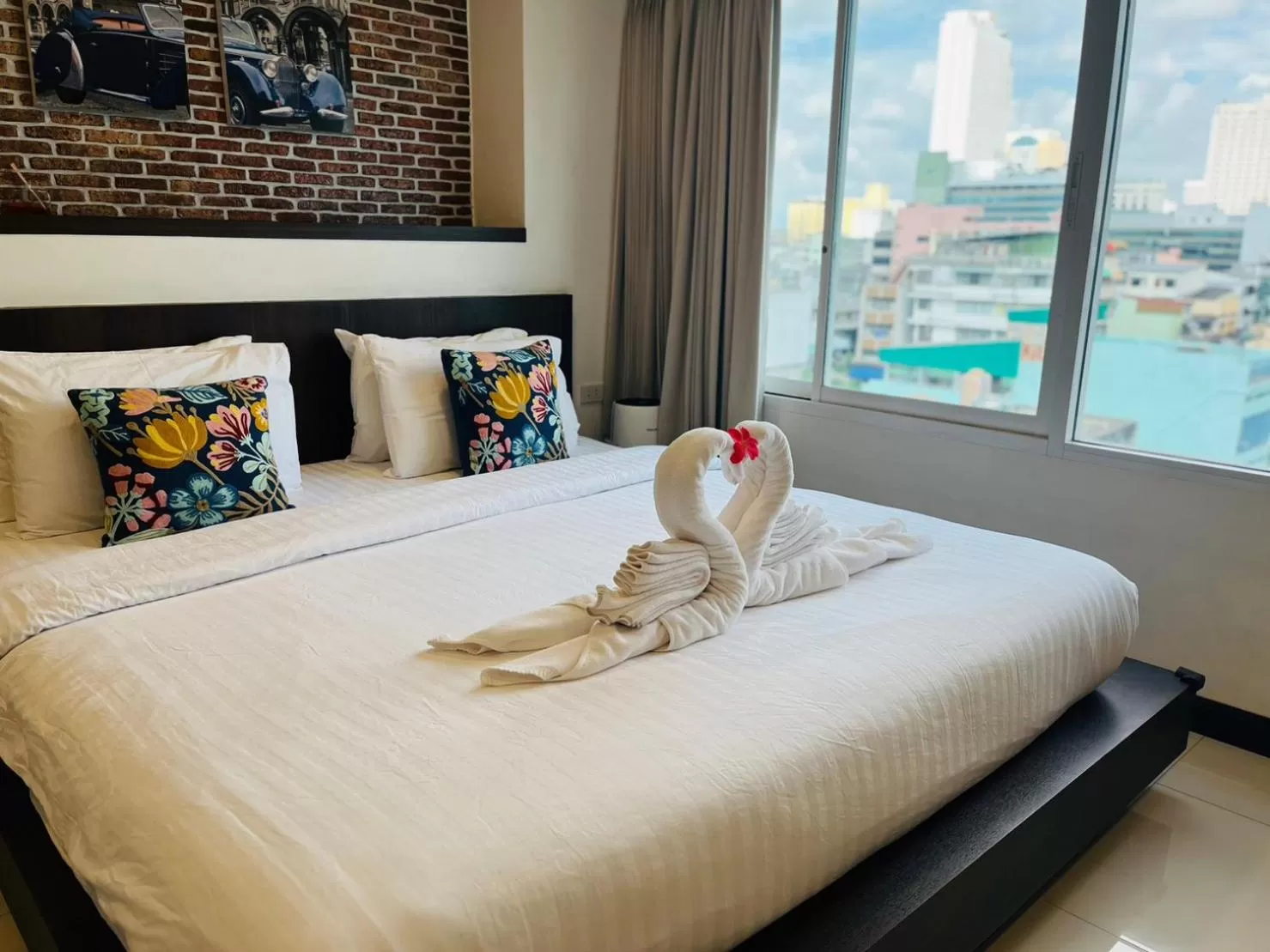 Bed in U Hatyai Hotel