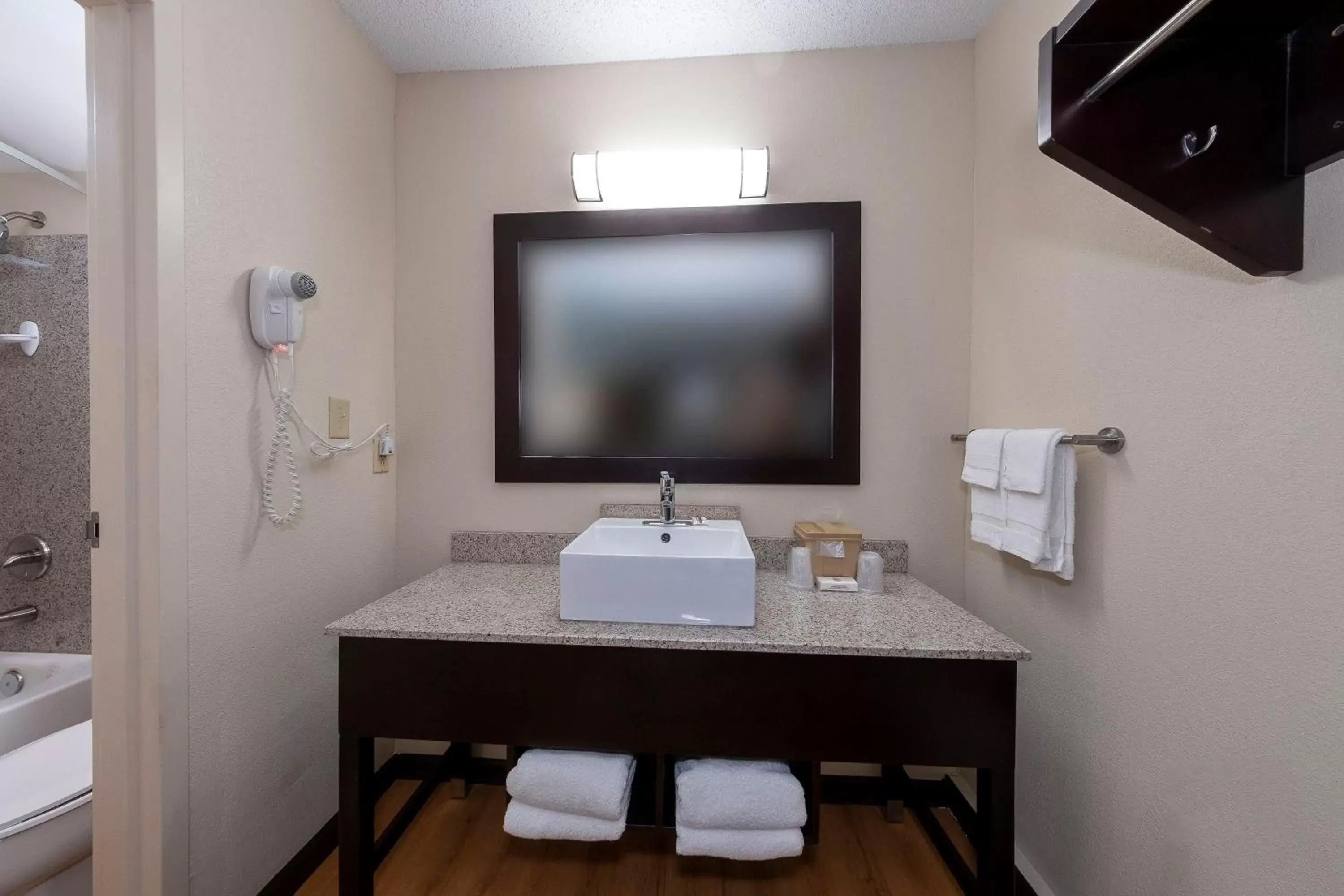Bathroom in Red Roof Inn PLUS+ Huntsville – Madison