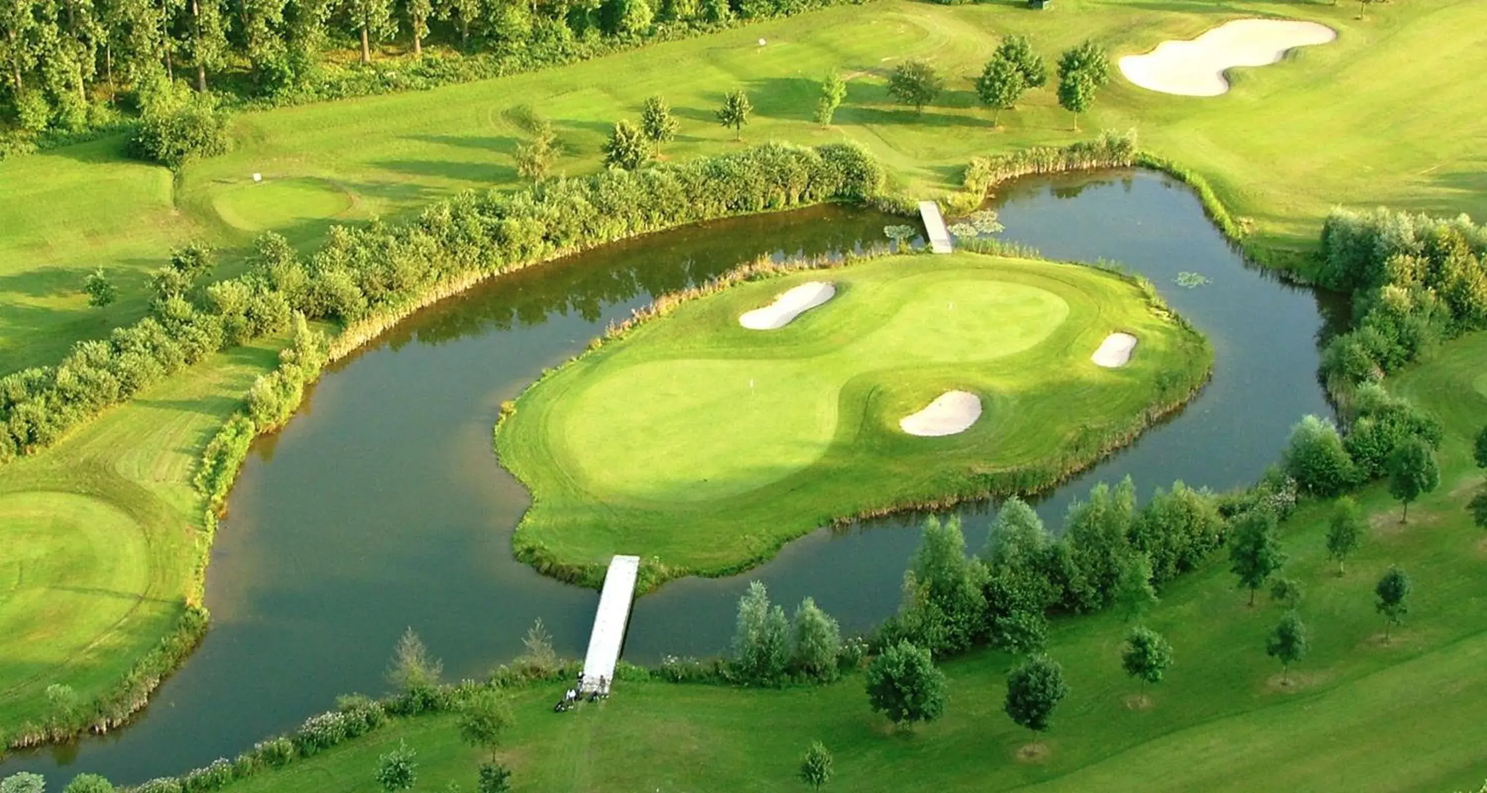 Golfcourse, Bird's-eye View in Best Western Hotel Lippstadt