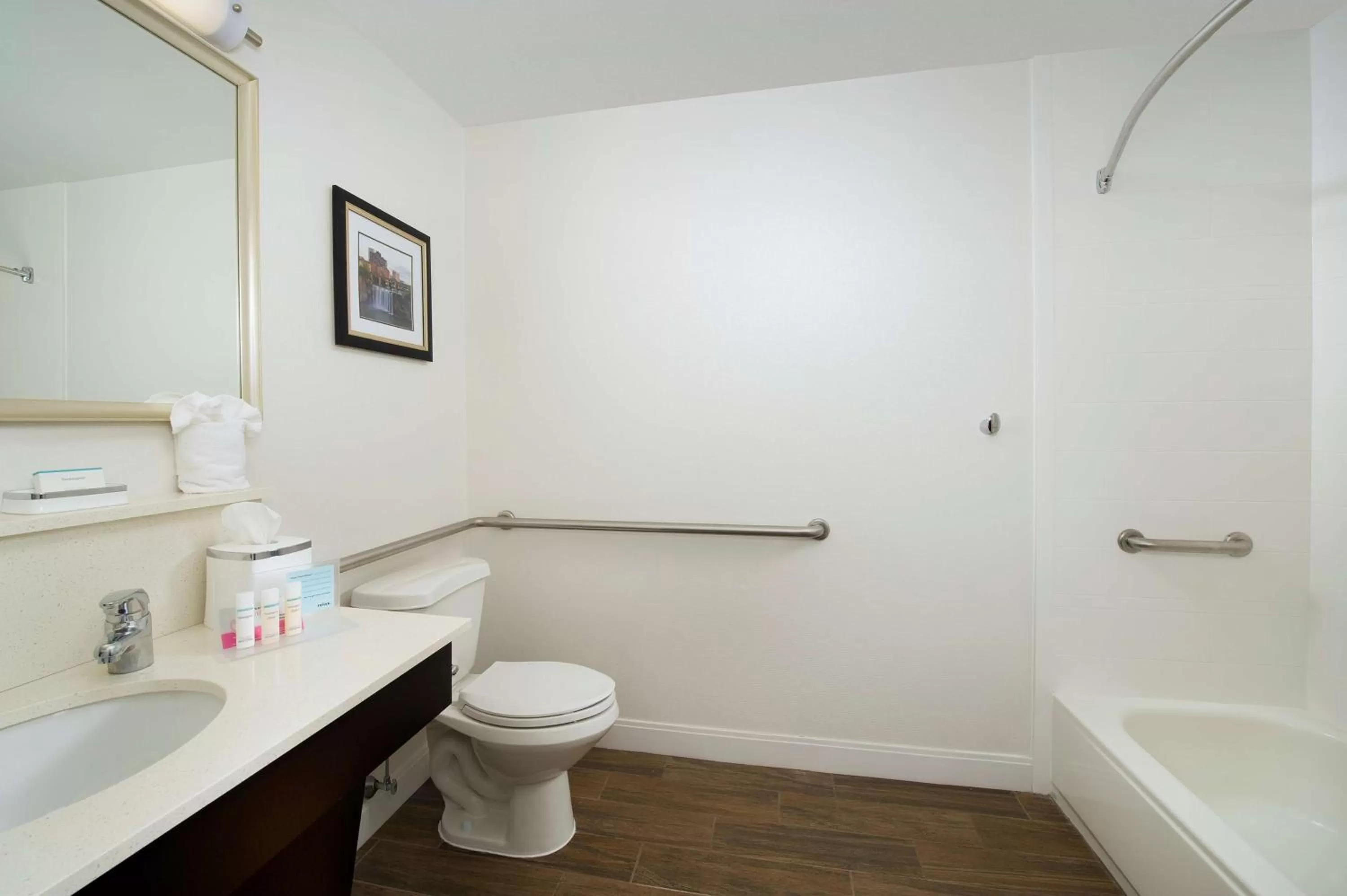 Bathroom in Hampton Inn Rochester Greece