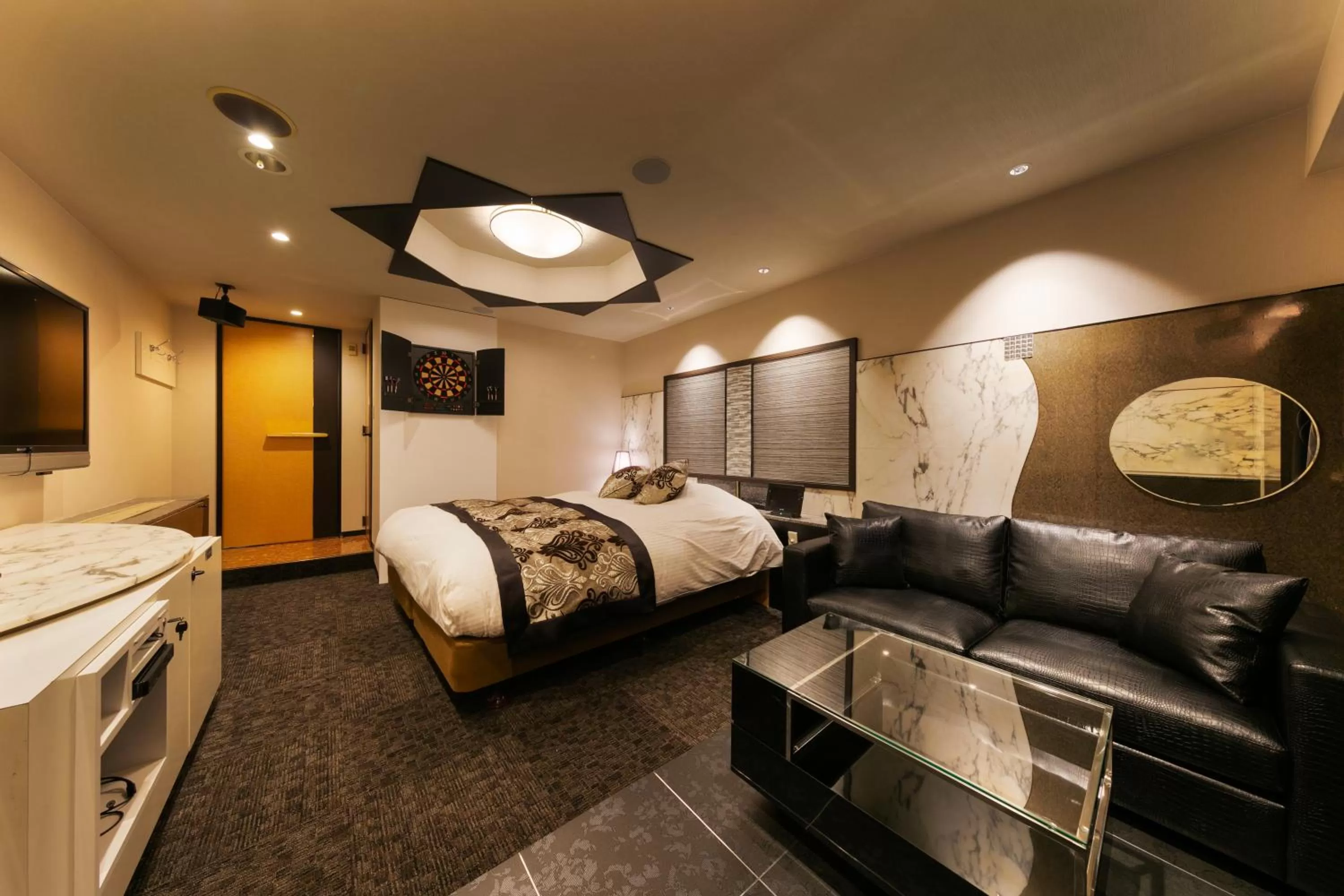 Bed in Hotel Eldia Luxury Kobe (Adult Only)