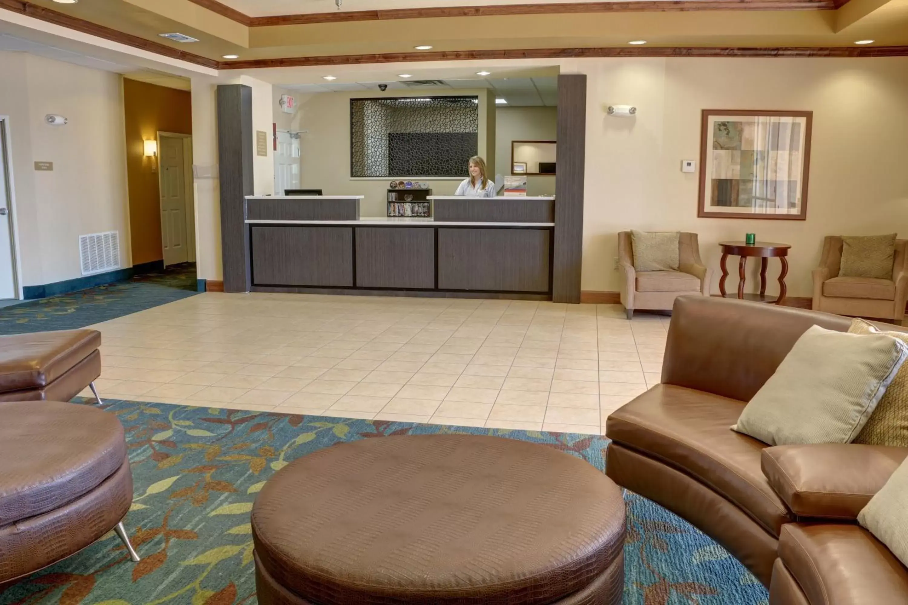 Property building, Lobby/Reception in Candlewood Suites Texarkana, an IHG Hotel