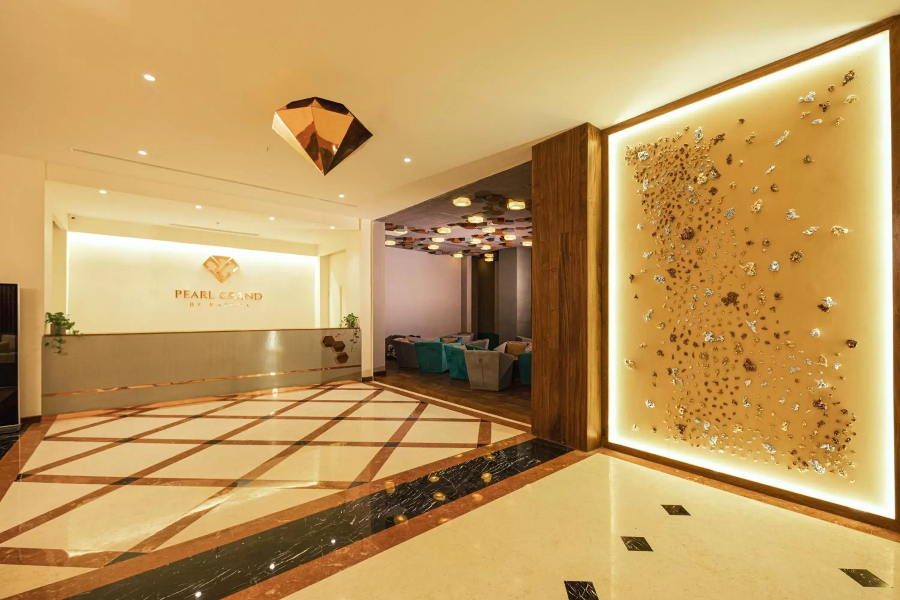 Lobby or reception, Lobby/Reception in Pearl Grand By Rathna