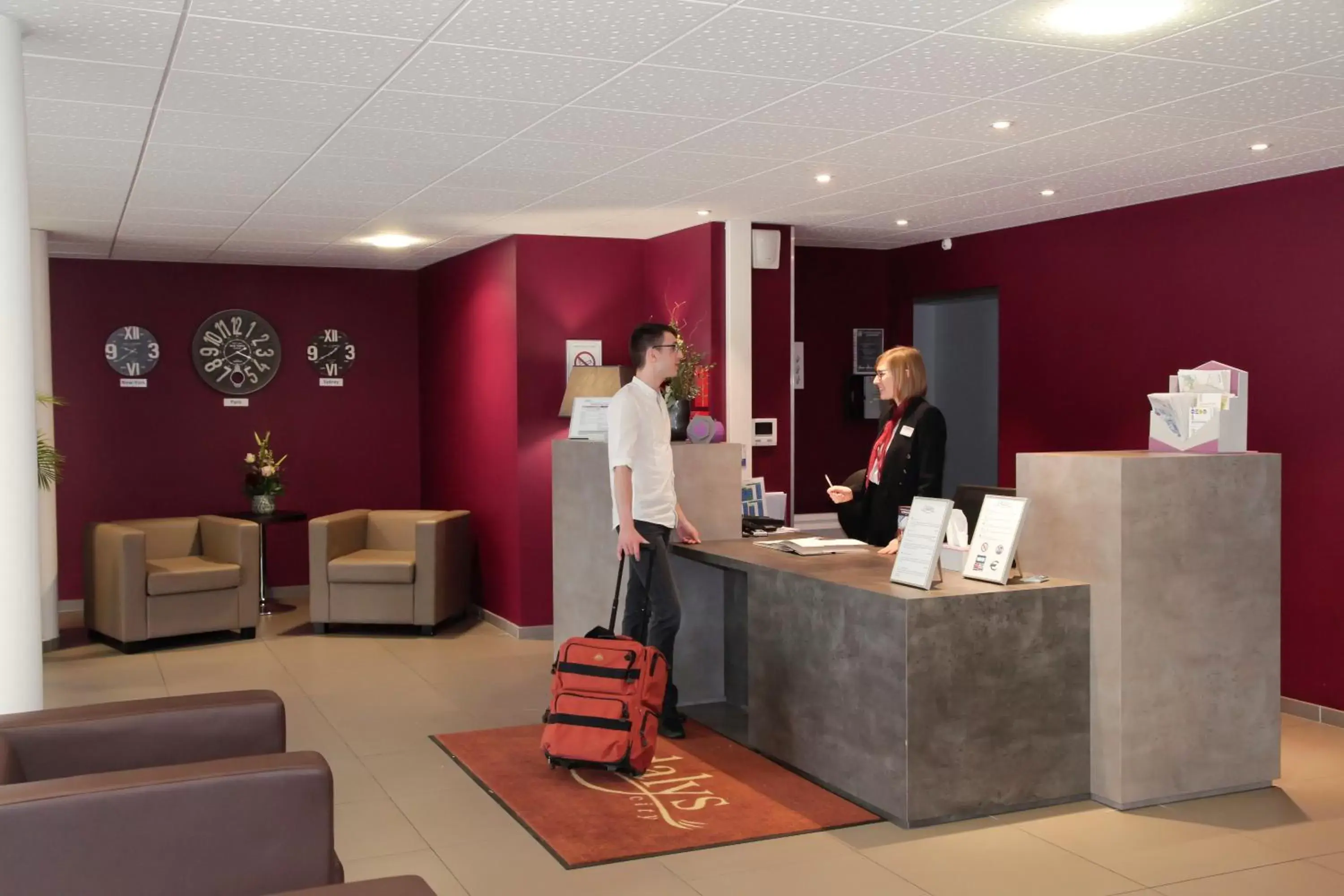 Lobby or reception, Lobby/Reception in Odalys City Rennes Lorgeril