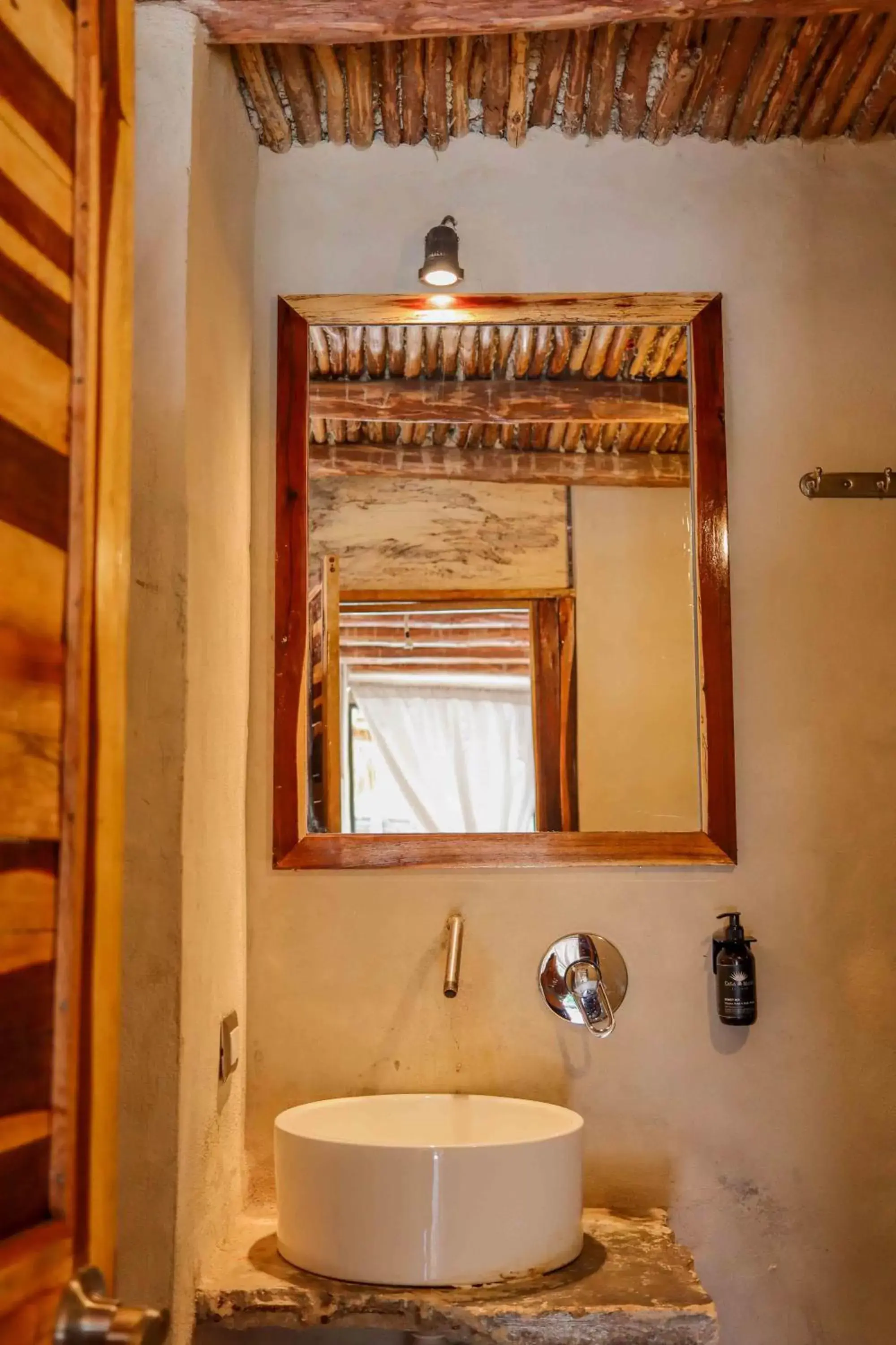 Bathroom in Casa Mate BeachFront Cabañas El Cuyo