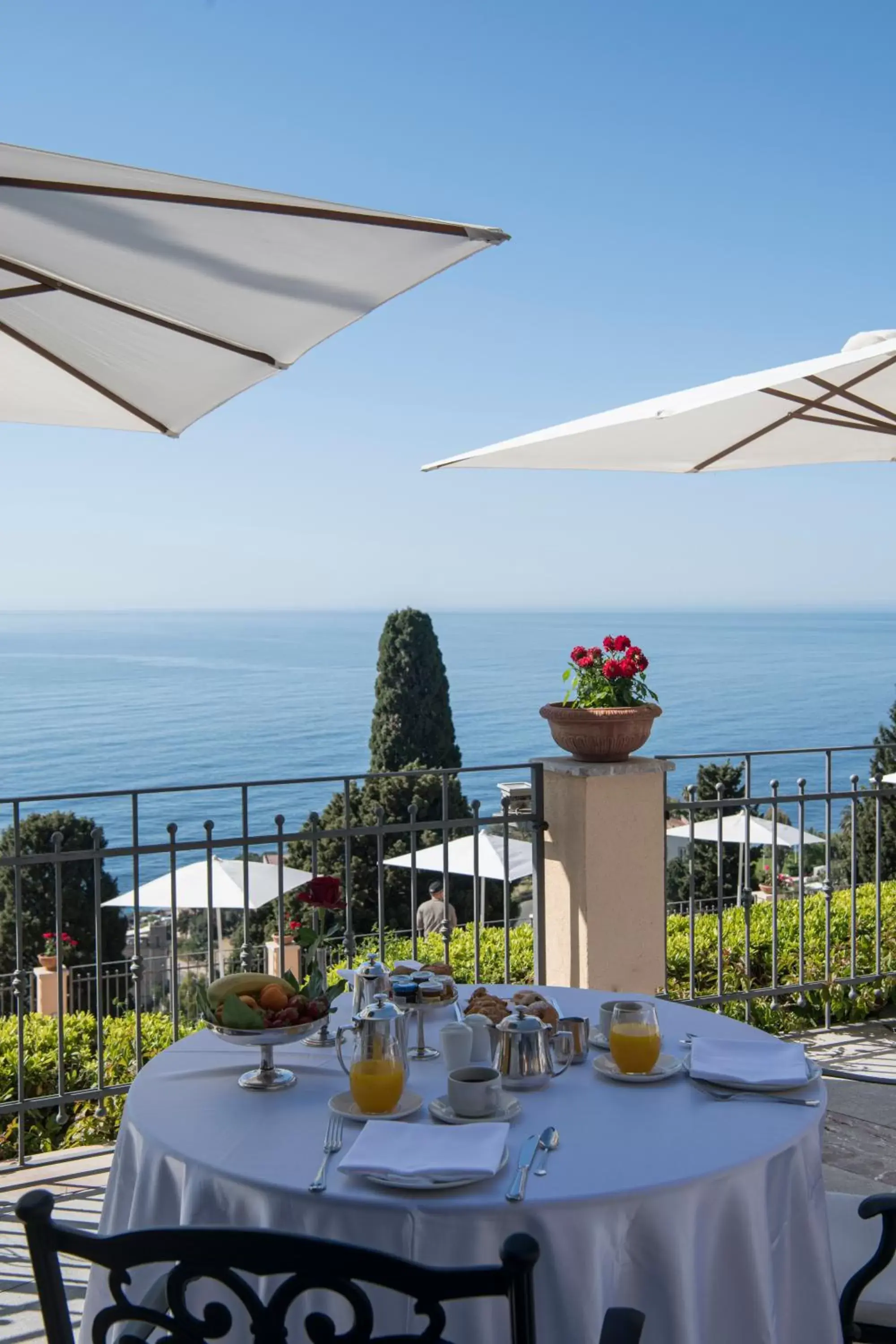 Balcony/Terrace in Grand Hotel San Pietro Relais & Chateaux