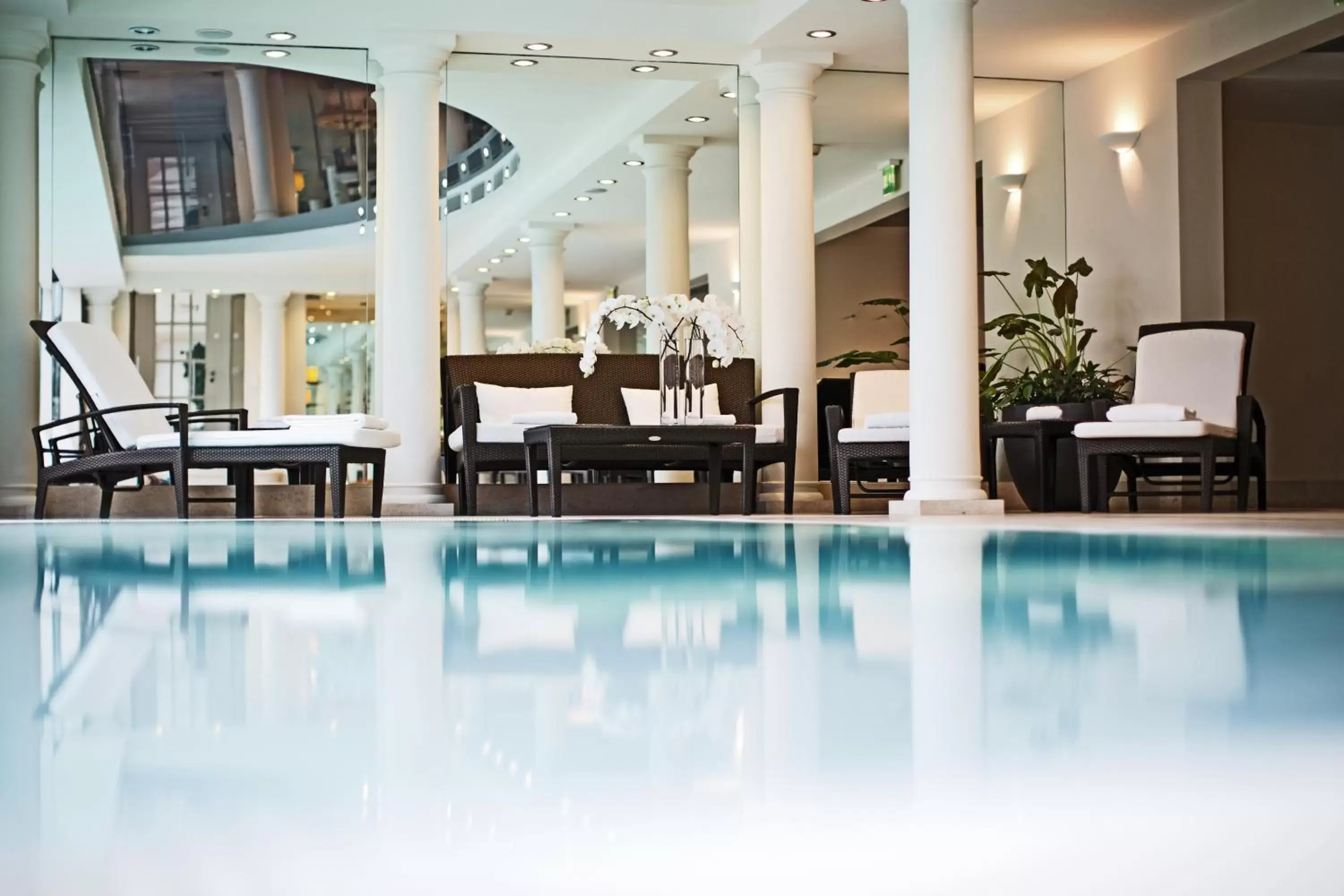 Swimming Pool in Palais Coburg Hotel Residenz