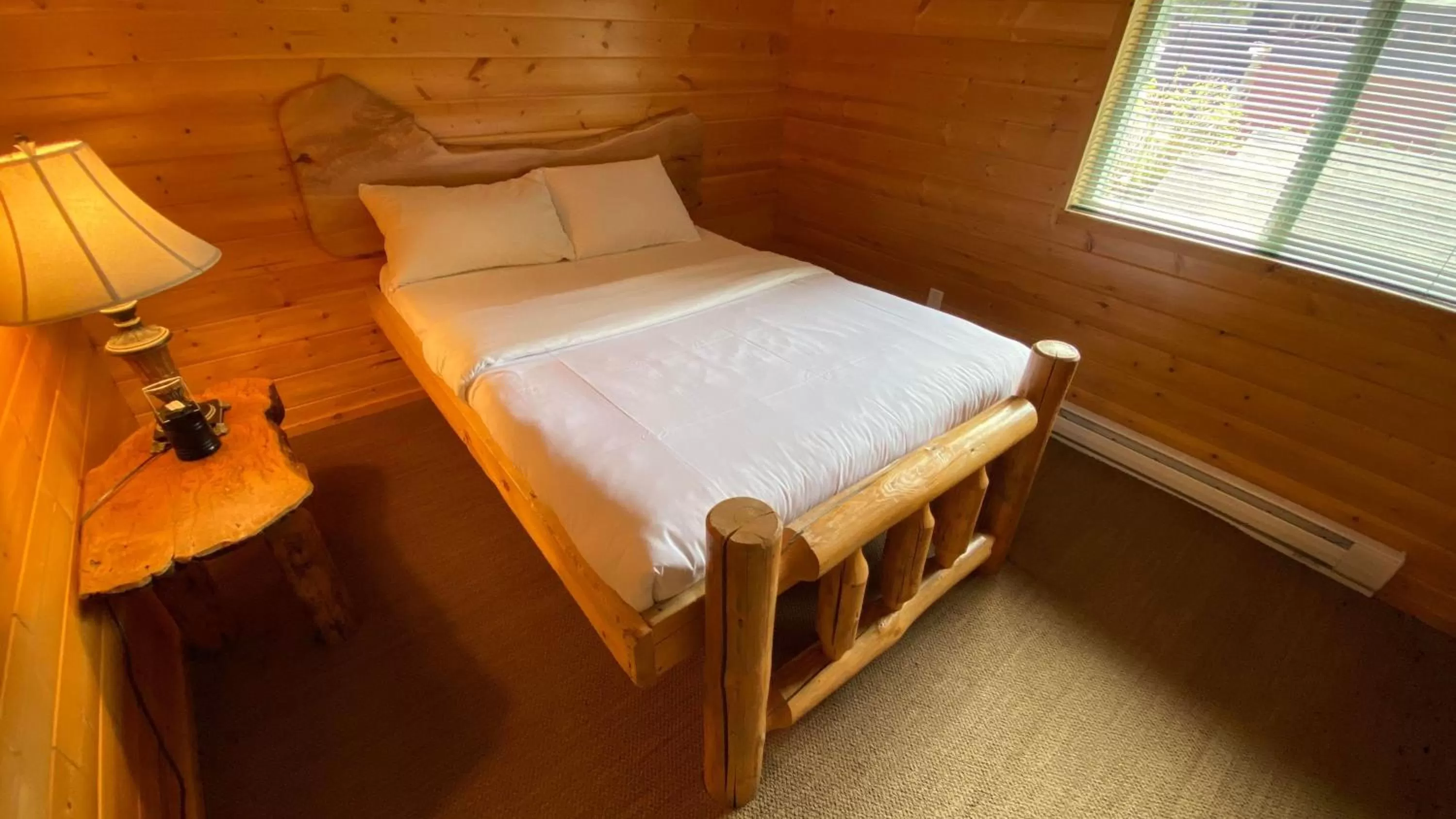 Bed in Wild Coast Wilderness Resort