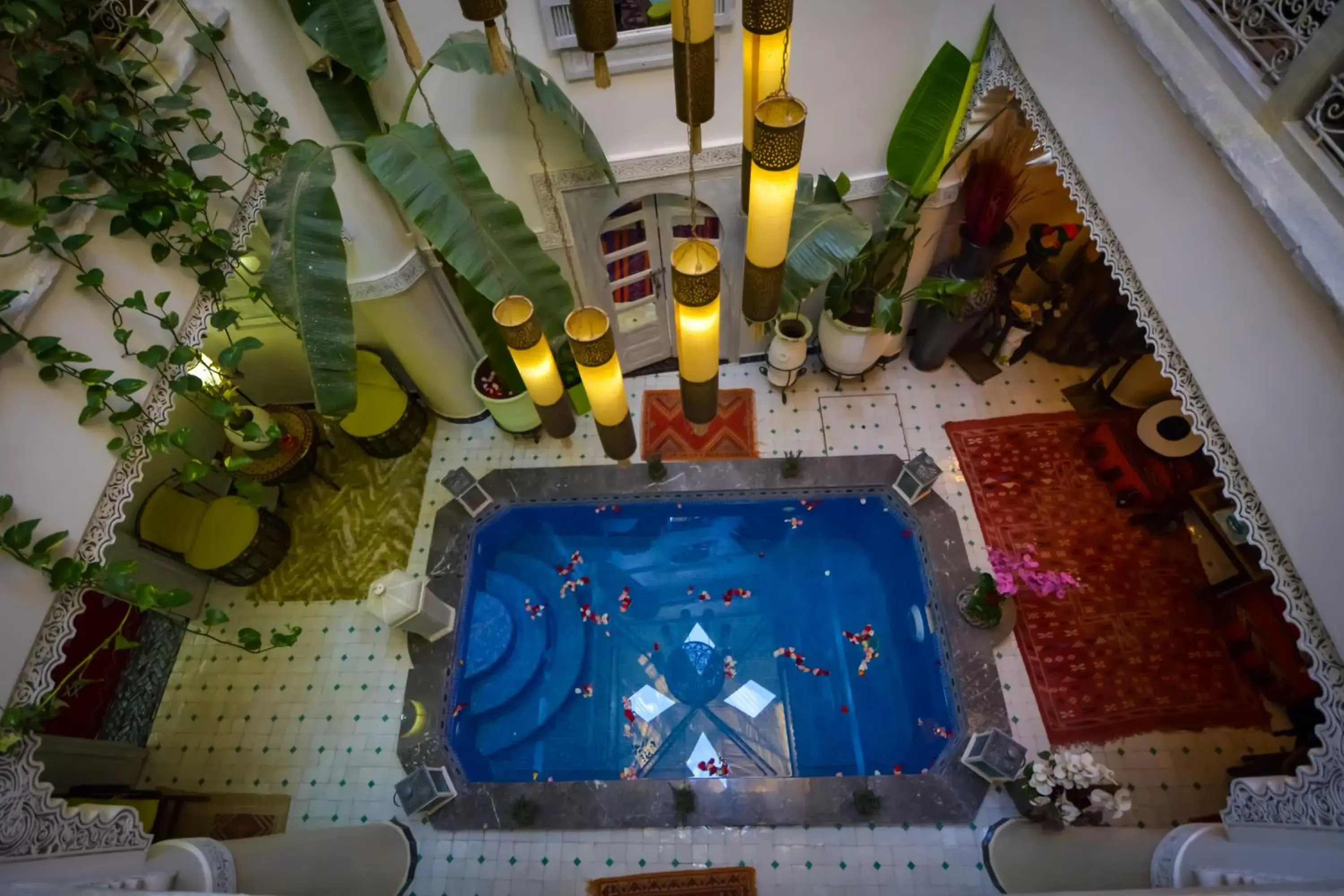 Patio, Pool View in Riad Eloise