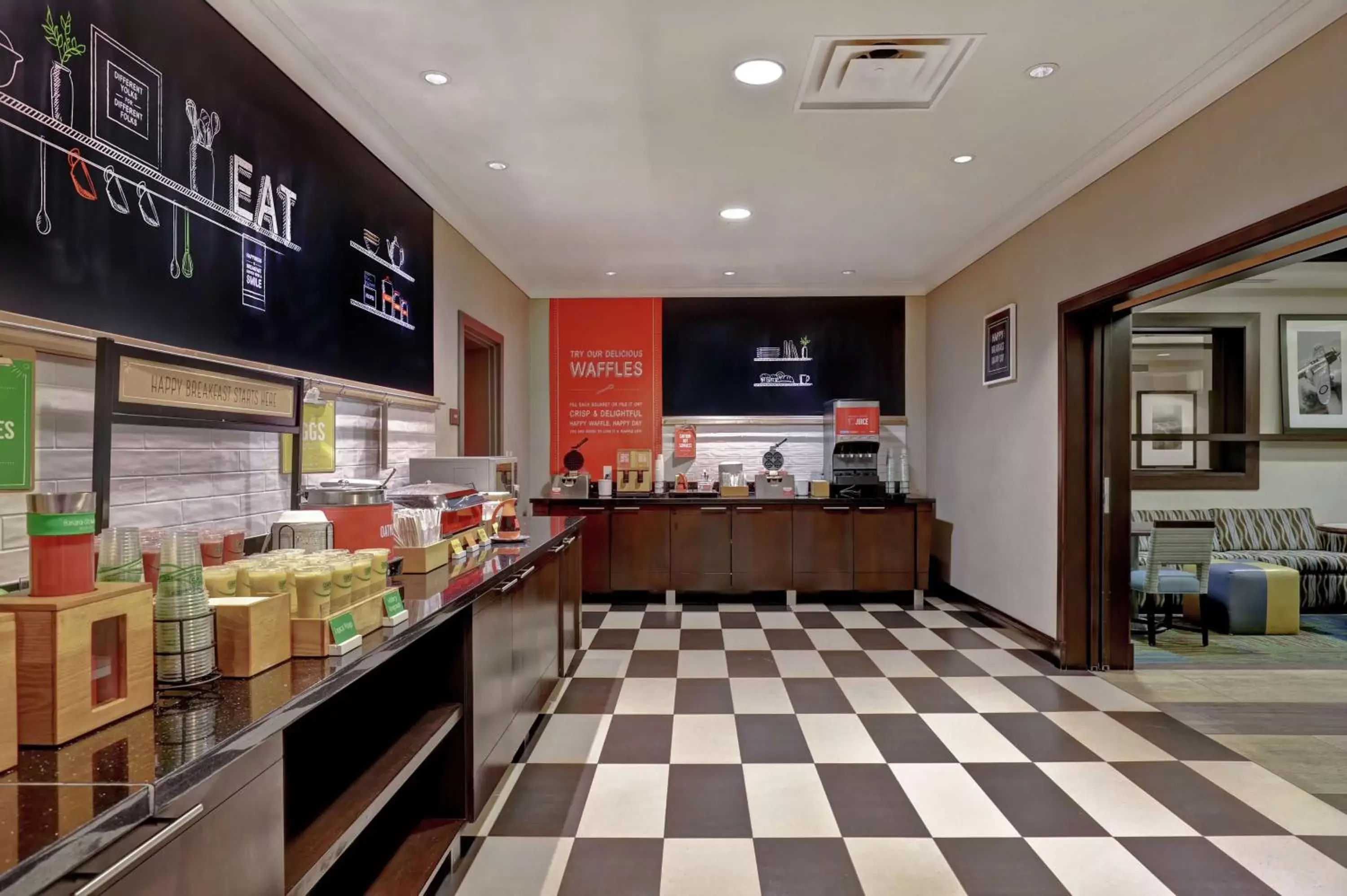 Breakfast, Restaurant/Places to Eat in Hampton Inn by Hilton Toronto Airport Corporate Centre