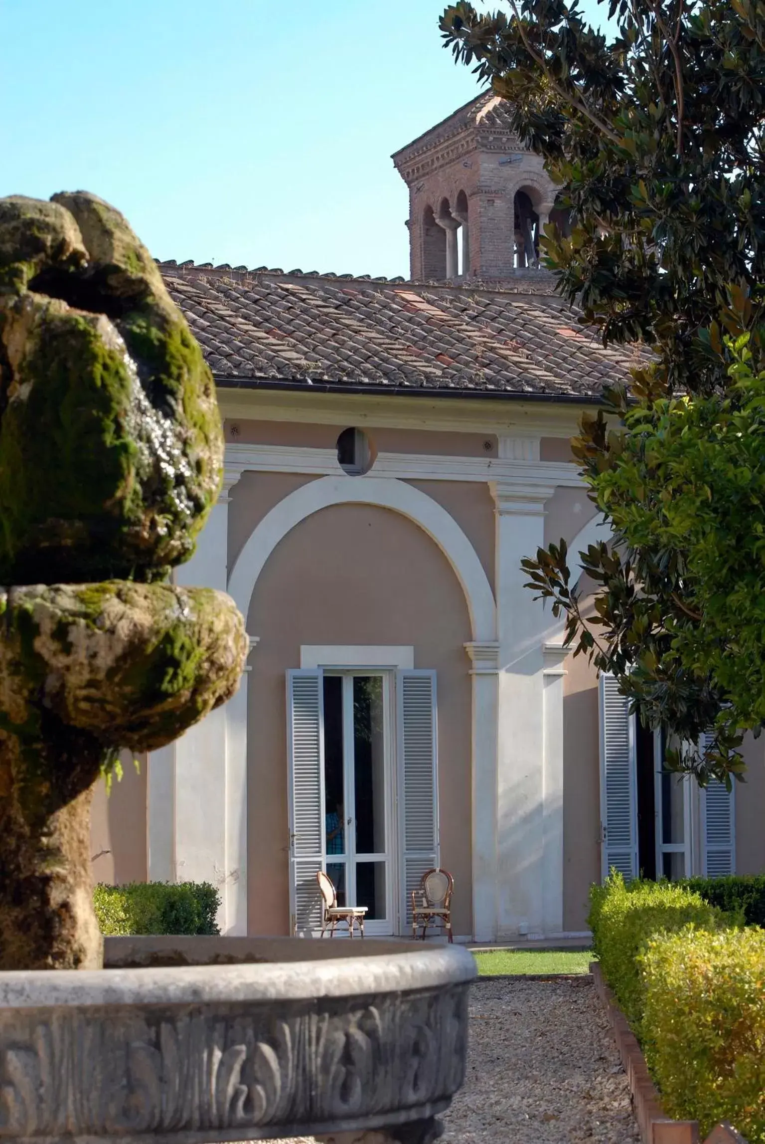 Facade/entrance in Kolbe Hotel Rome Facade/entrance in Kolbe Hotel Rome