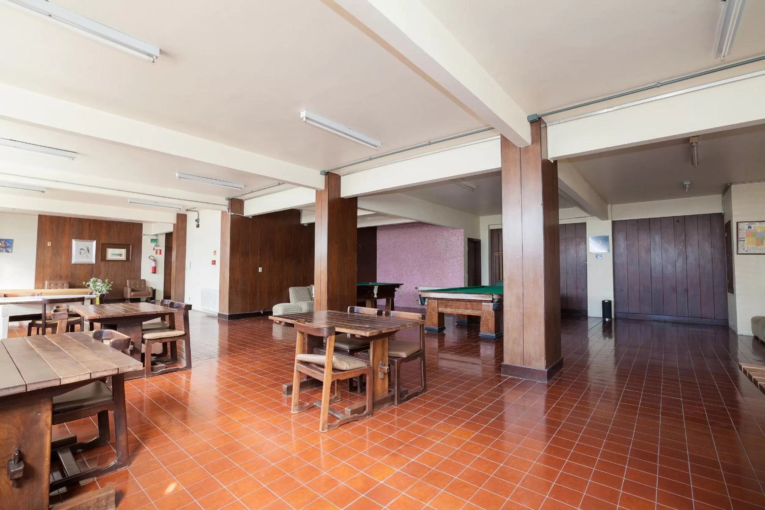 Billiard in Hotel Letto Caxias