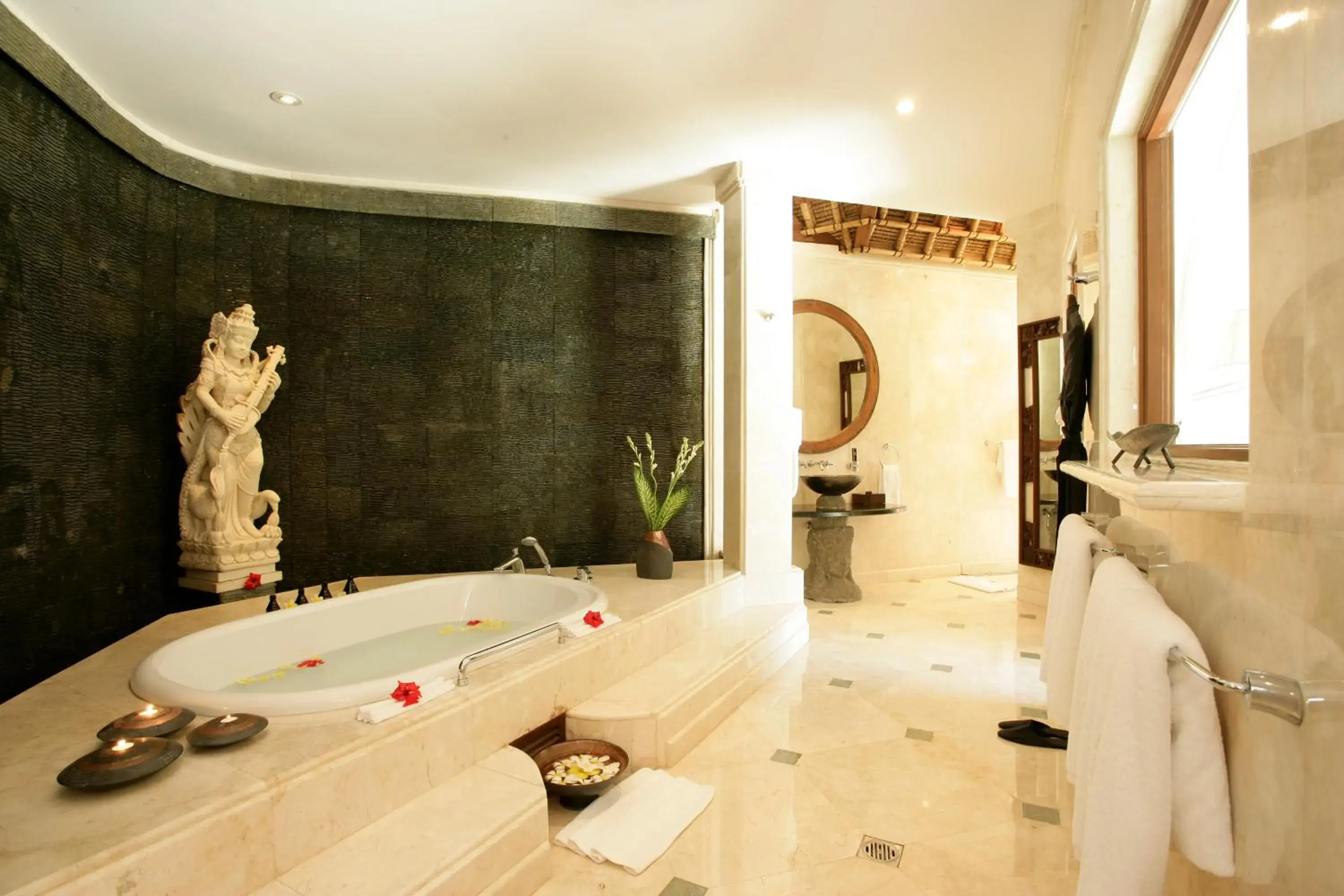 Bathroom in Viceroy Bali