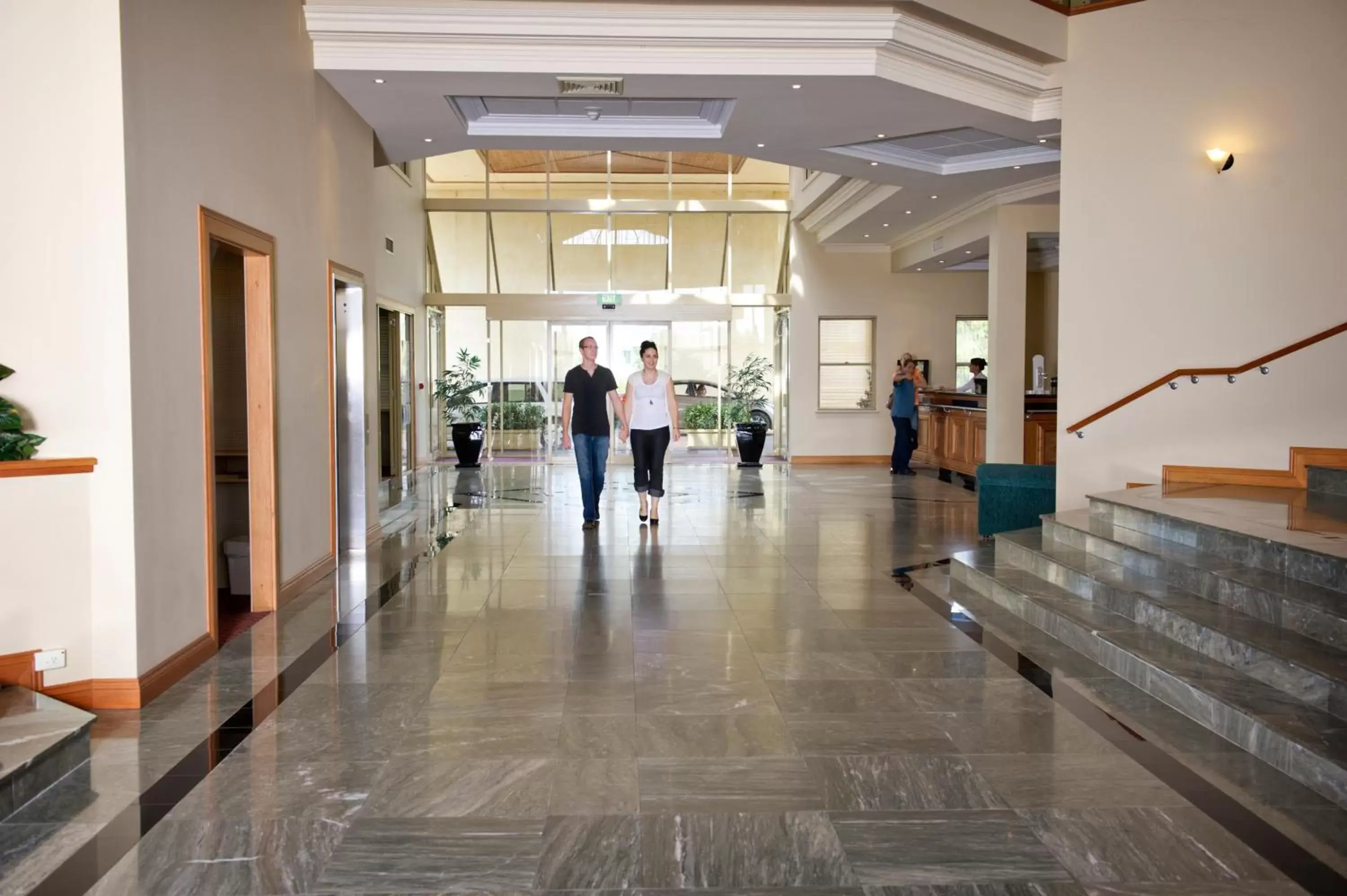 Lobby or reception, Guests in Abbey Beach Resort