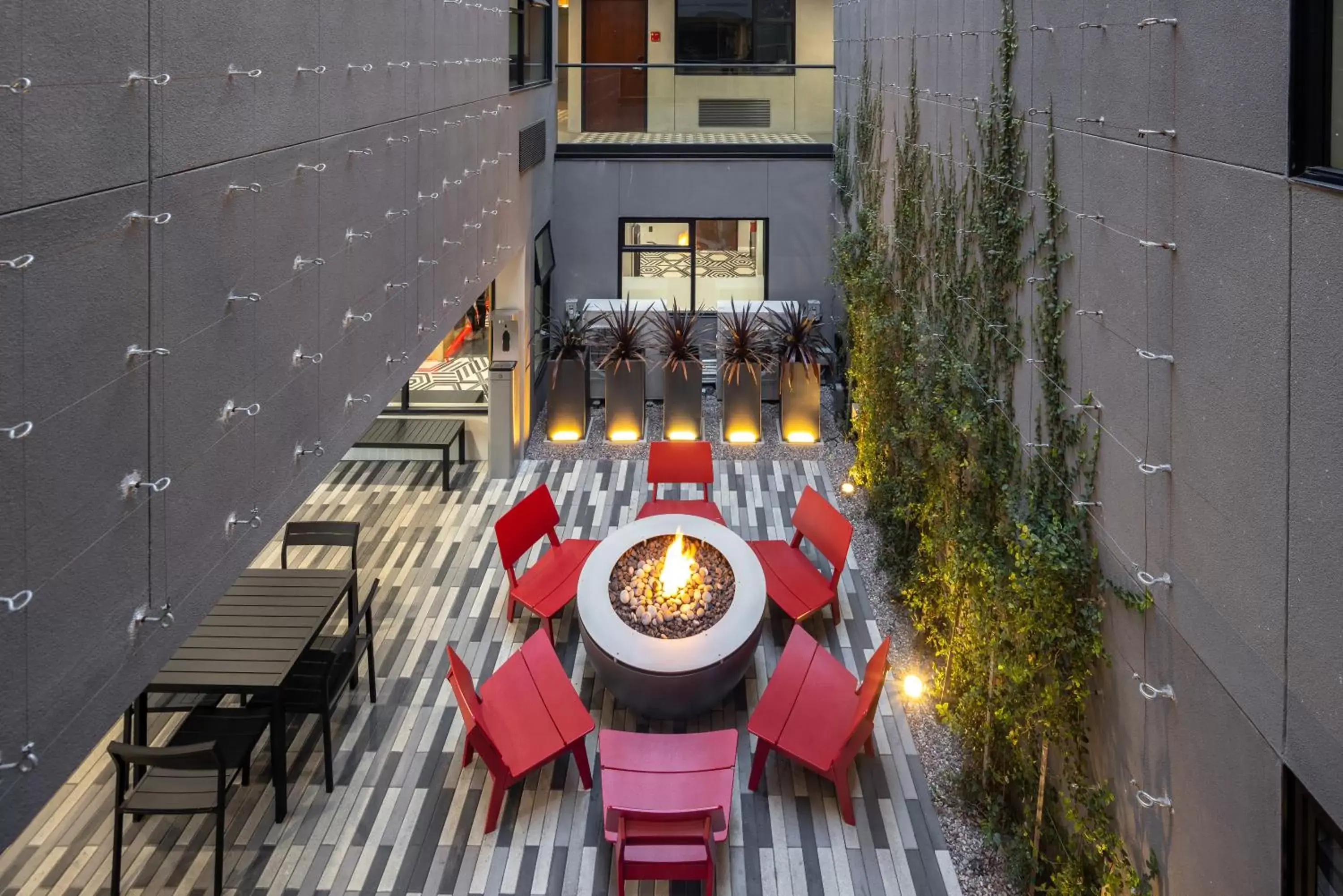 Patio in Infinity Hotel SF, Ascend Hotel Collection