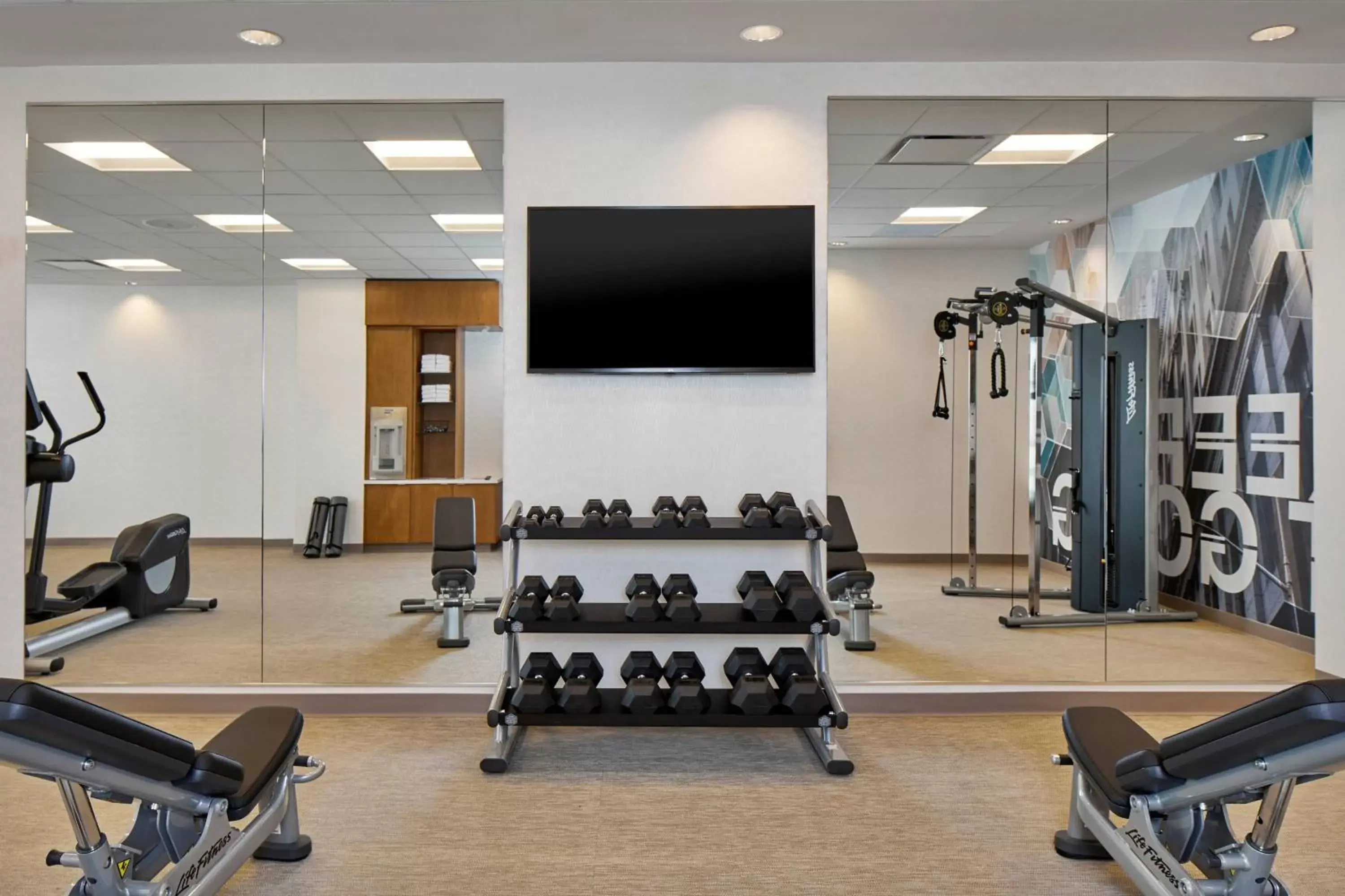 Fitness centre/facilities, Fitness Center/Facilities in SpringHill Suites by Marriott Columbus Dublin