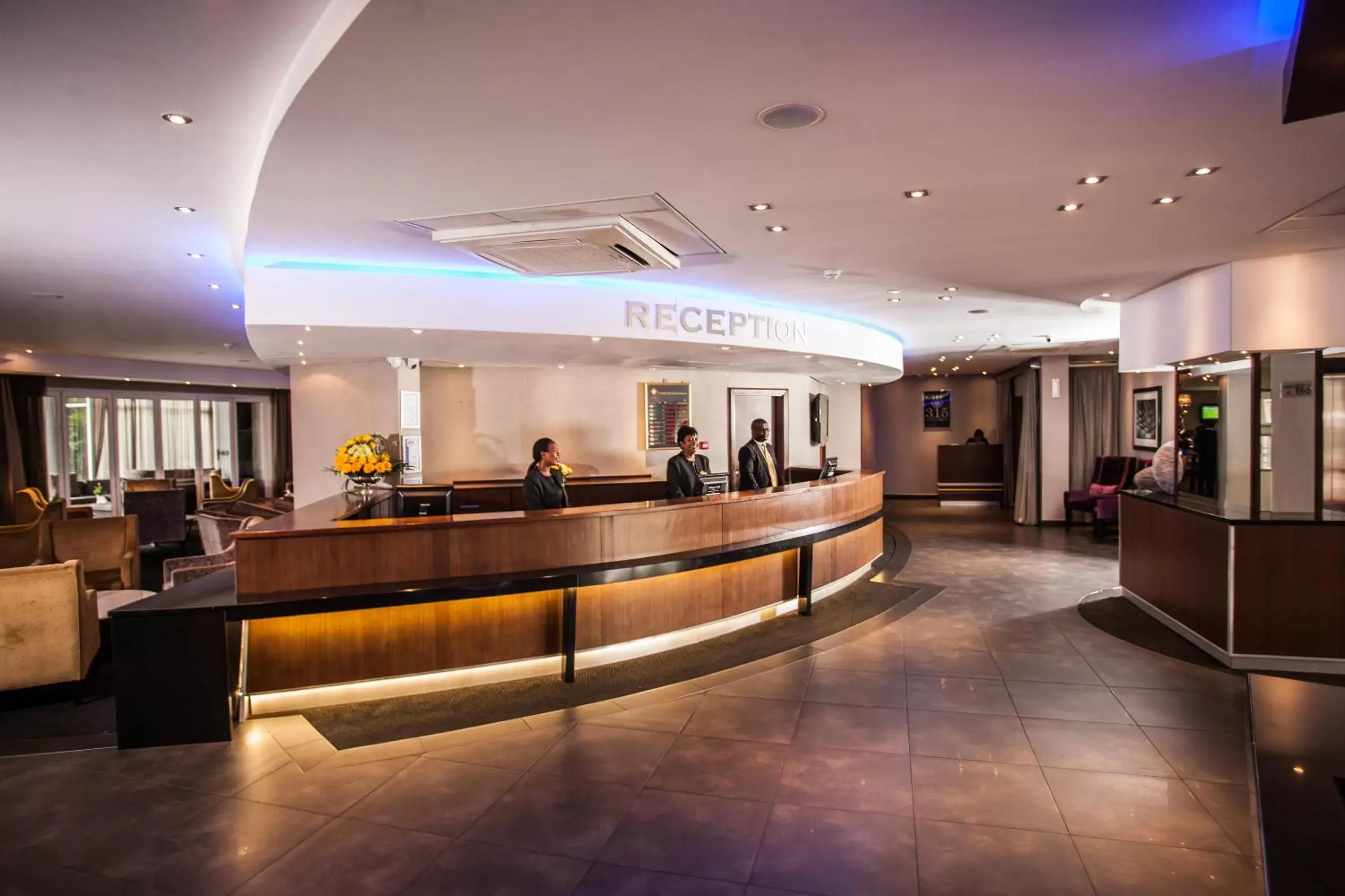 Staff, Lobby/Reception in Coastlands Musgrave Hotel