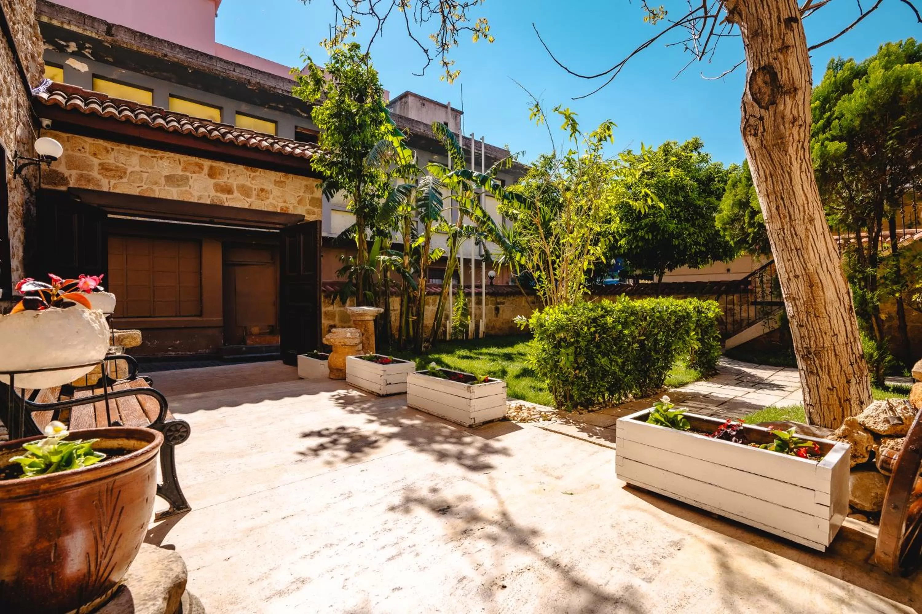 Patio in Mediterra Art Hotel Antalya