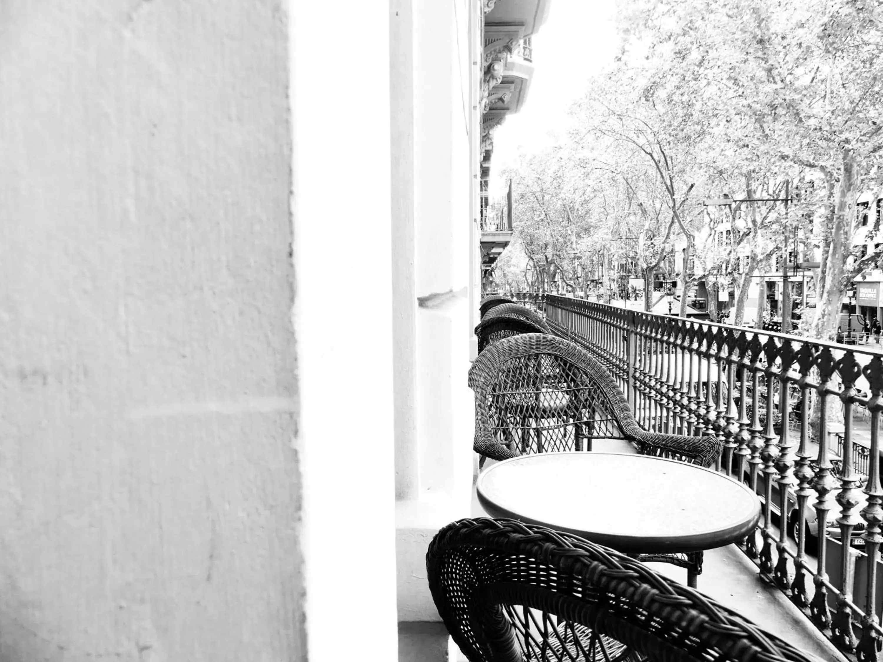 Balcony/Terrace in Hotel Ramblas Internacional