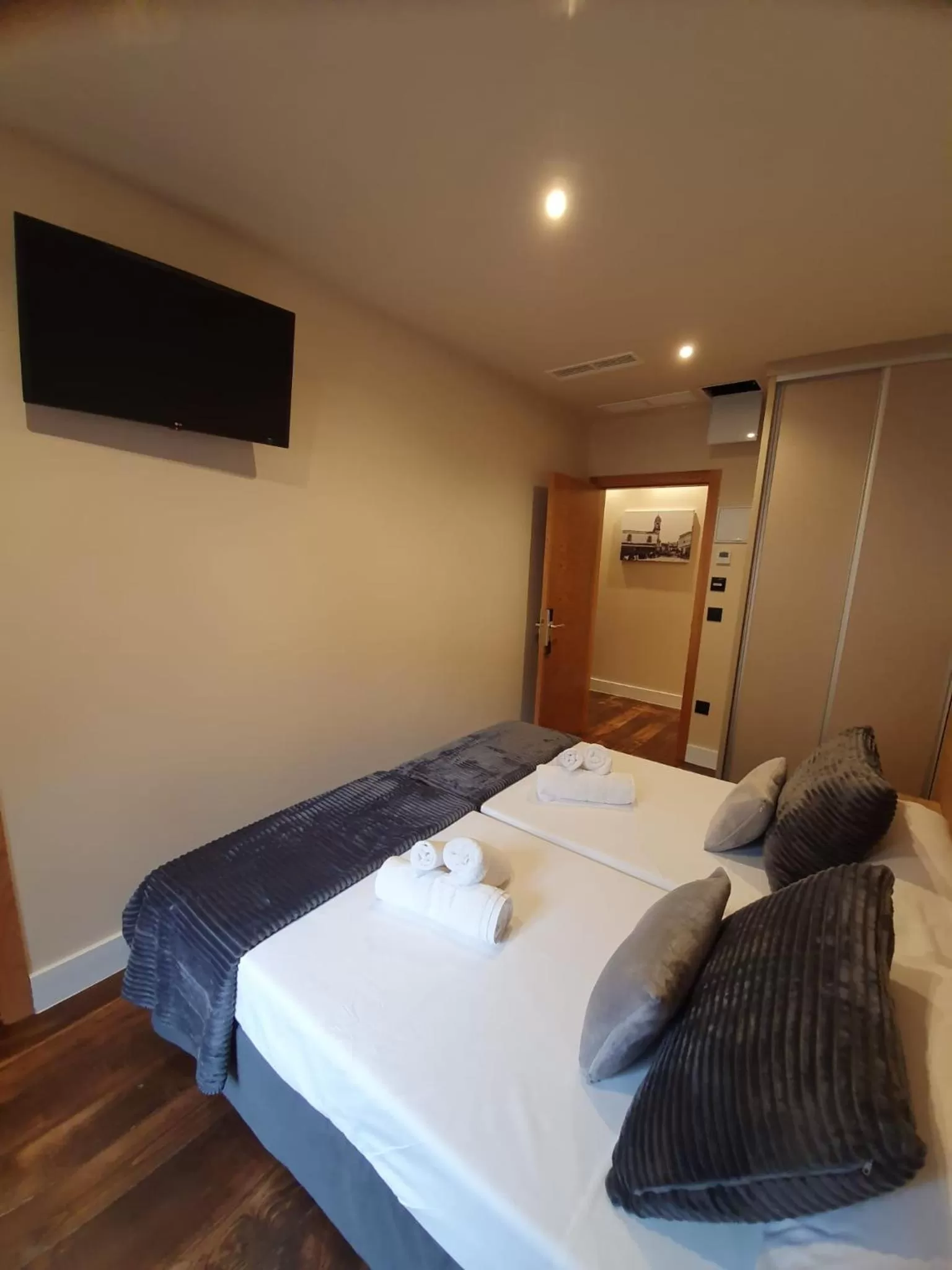 Bed in Albergue Casa Cuartel