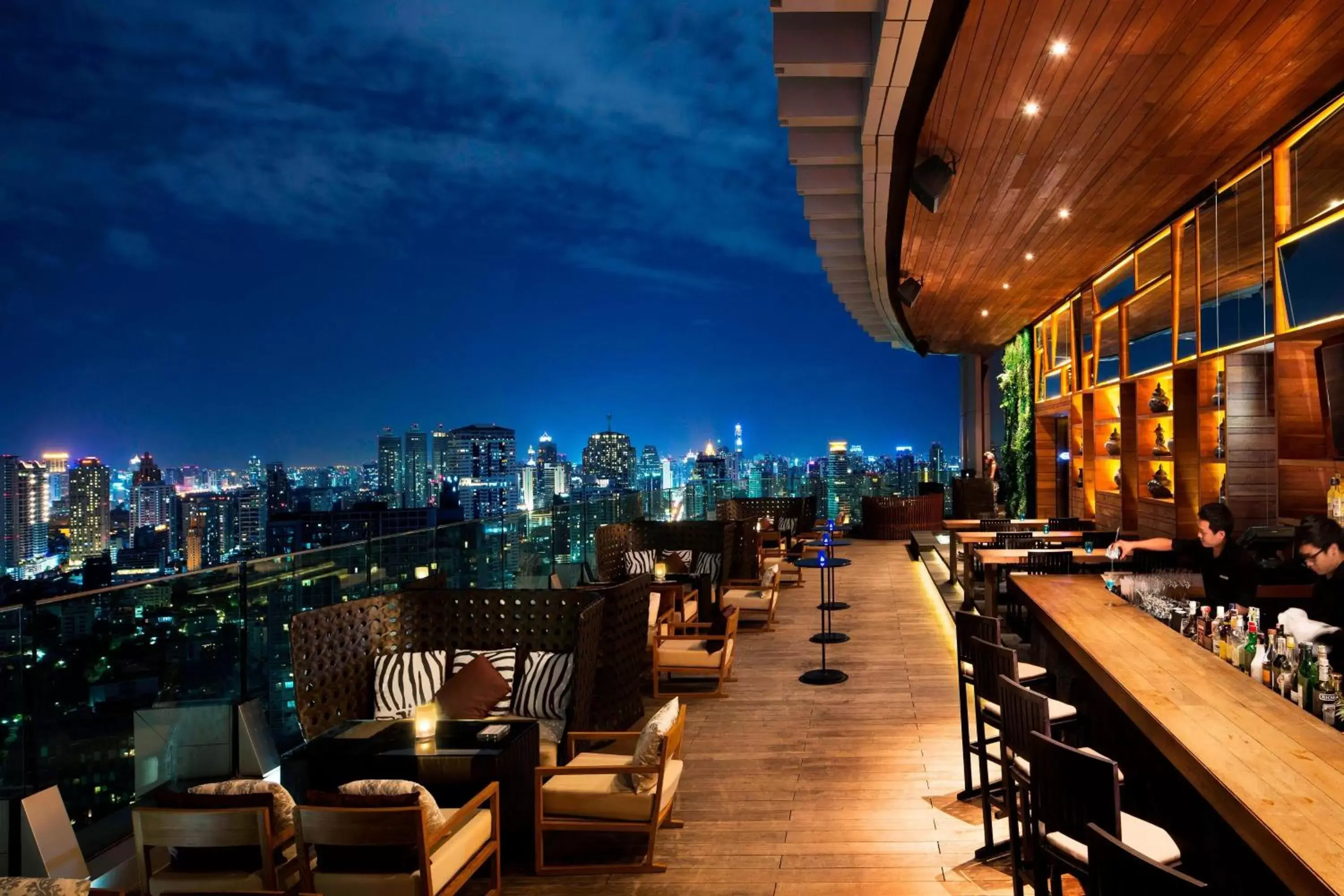 Lounge or bar, Restaurant/Places to Eat in Bangkok Marriott Hotel Sukhumvit