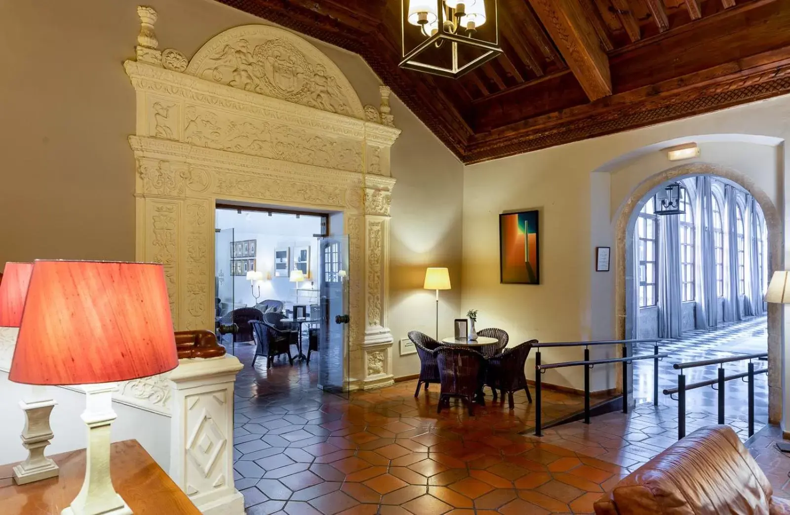 Living room in Parador de Cuenca