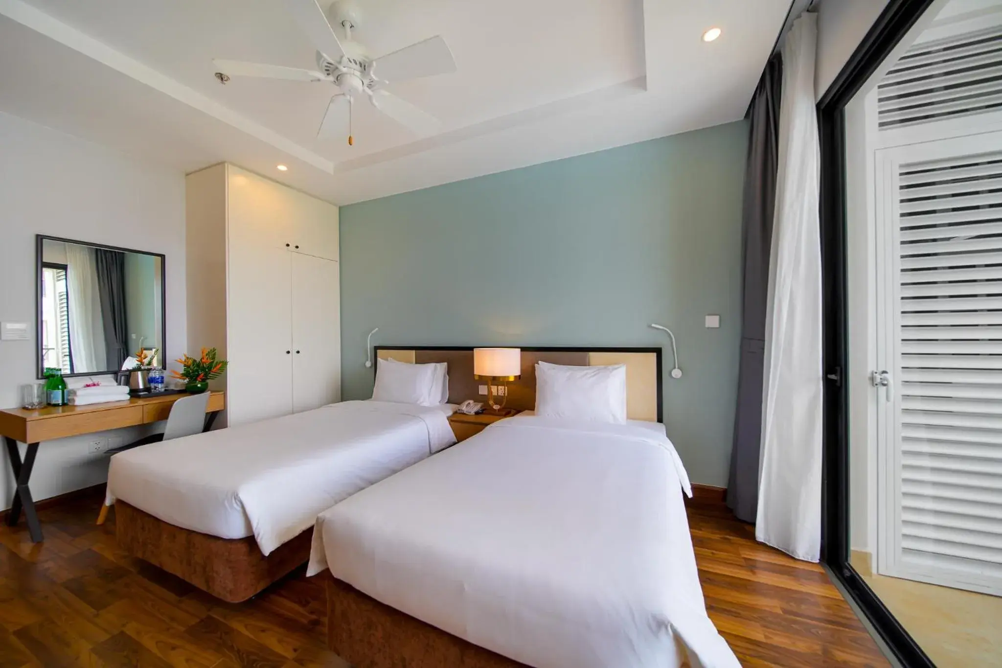 Bedroom, Bed in Wyndham Garden Grandworld Phu Quoc