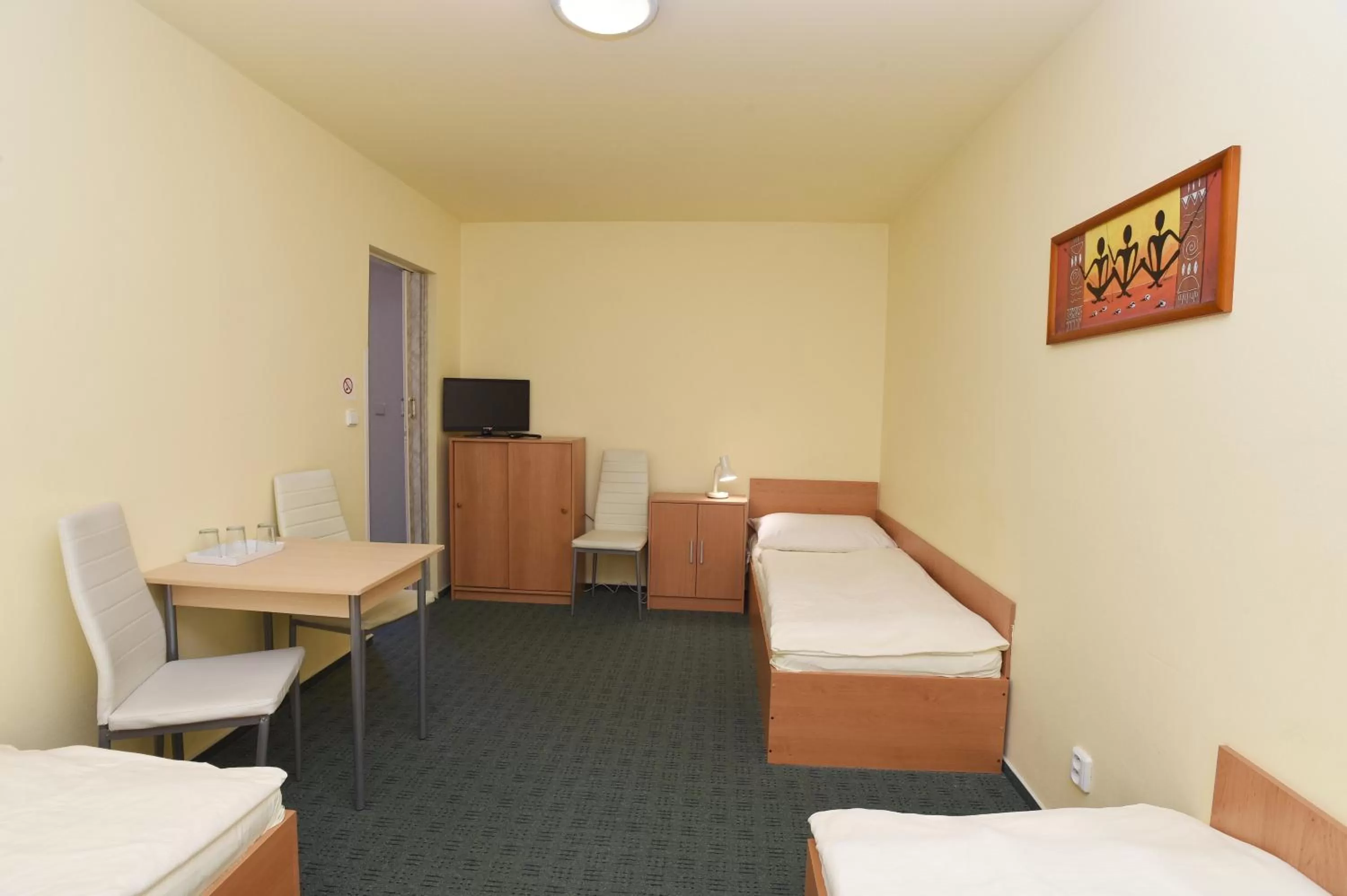 Bed in Hotel U Jezírka